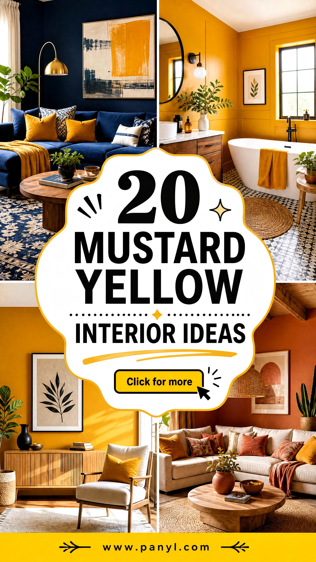 20 Mustard Yellow Interior Ideas for a Warm Stylish Home - 20 Mustard Yellow Interior Ideas for a Warm, Stylish Home