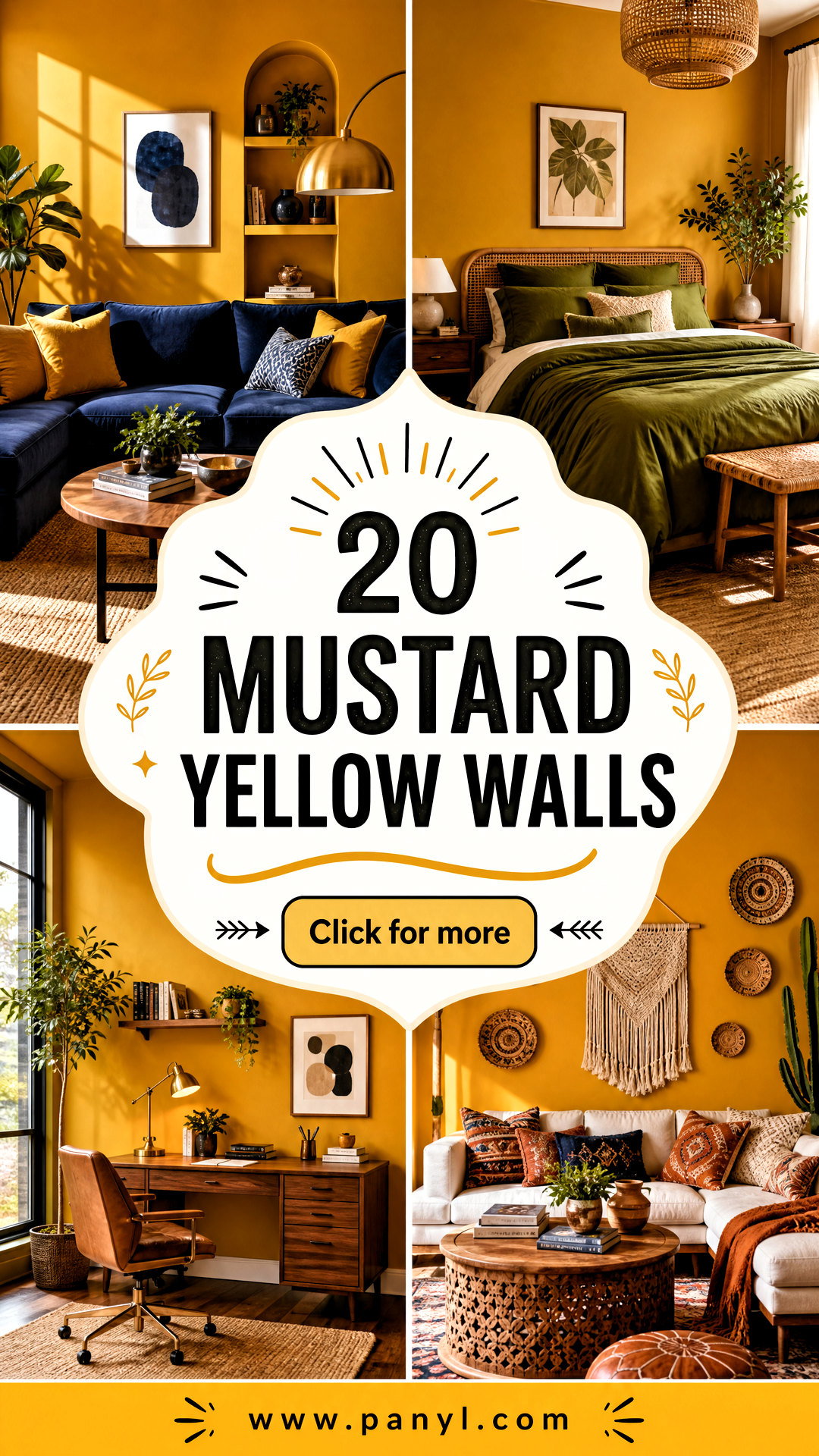 20 Mustard Yellow Walls That Add Warmth and Modern Character - 20 Mustard Yellow Walls That Add Warmth and Modern Character