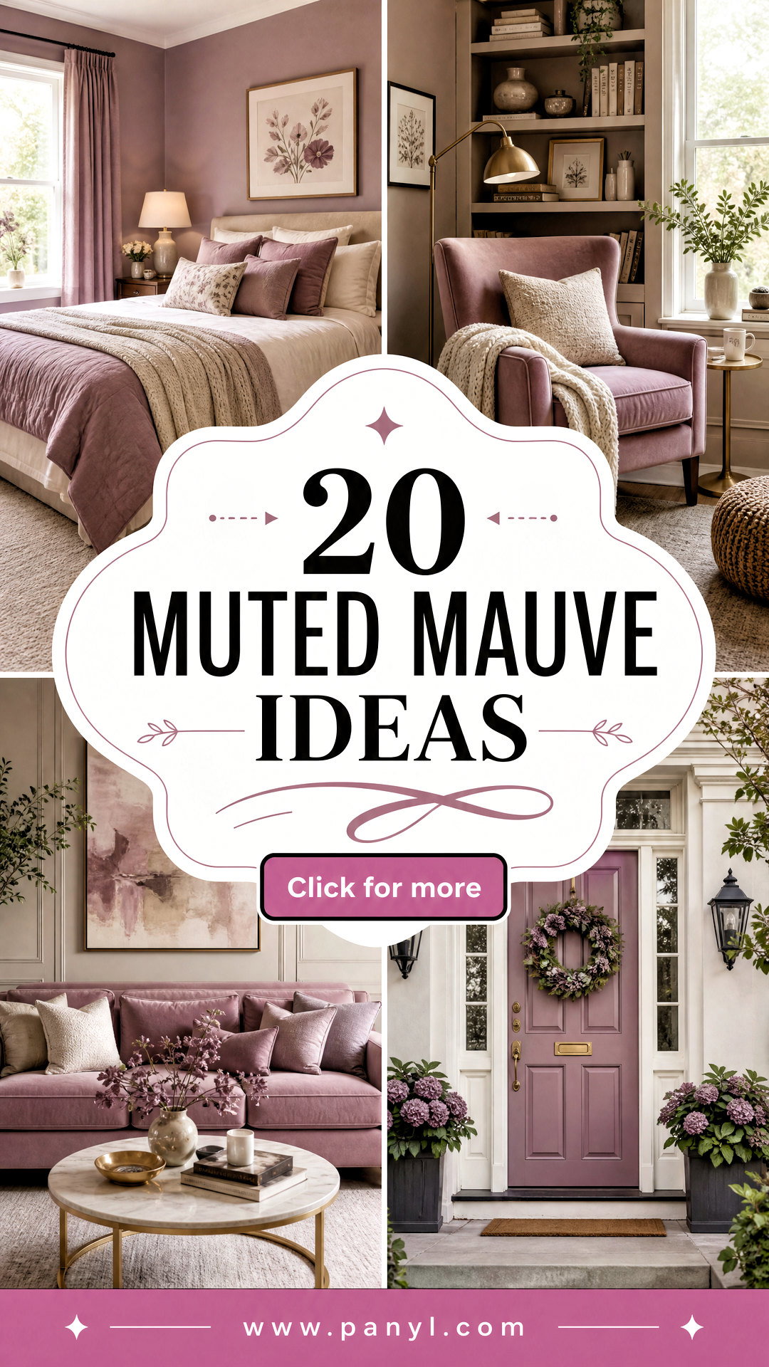 20 Muted Mauve Ideas for Soft Sophisticated Modern Spaces - 20 Muted Mauve Ideas for Soft, Sophisticated Modern Spaces