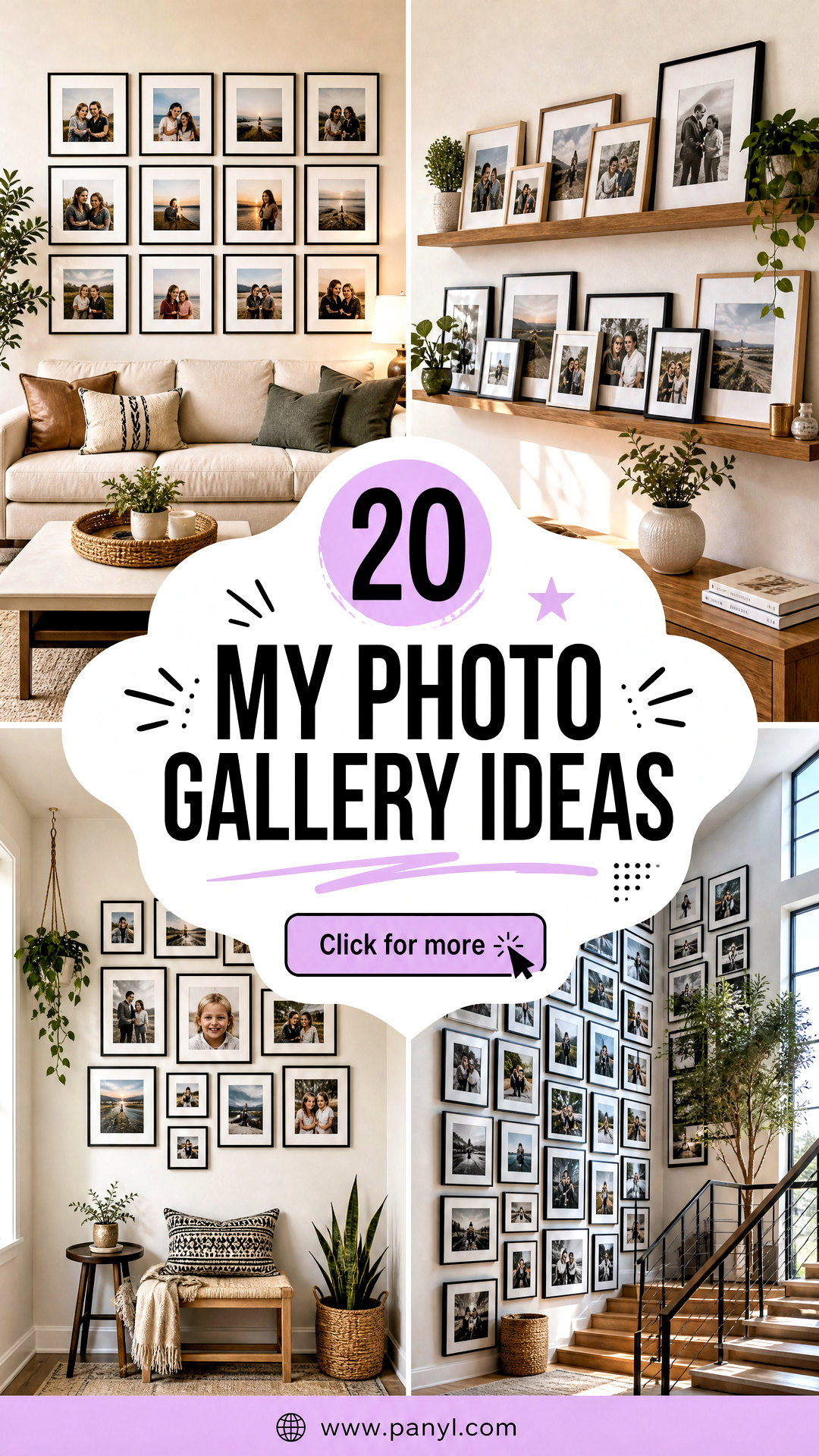 20 My Photo Gallery Ideas for a Meaningful Wall Display - 20 My Photo Gallery Ideas for a Meaningful Wall Display
