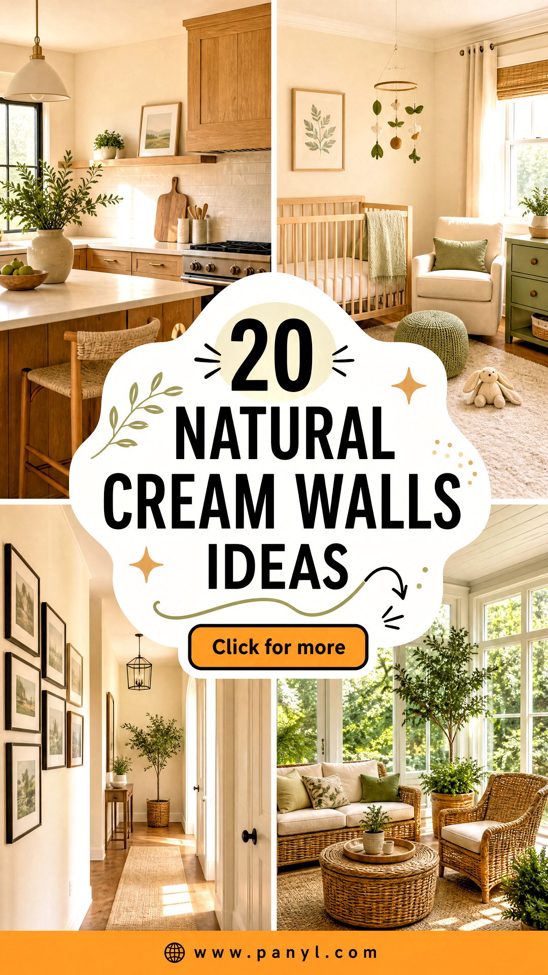 20 Natural Cream Walls for a Warm Calm and Timeless Home - 20 Natural Cream Walls for a Warm, Calm, and Timeless Home