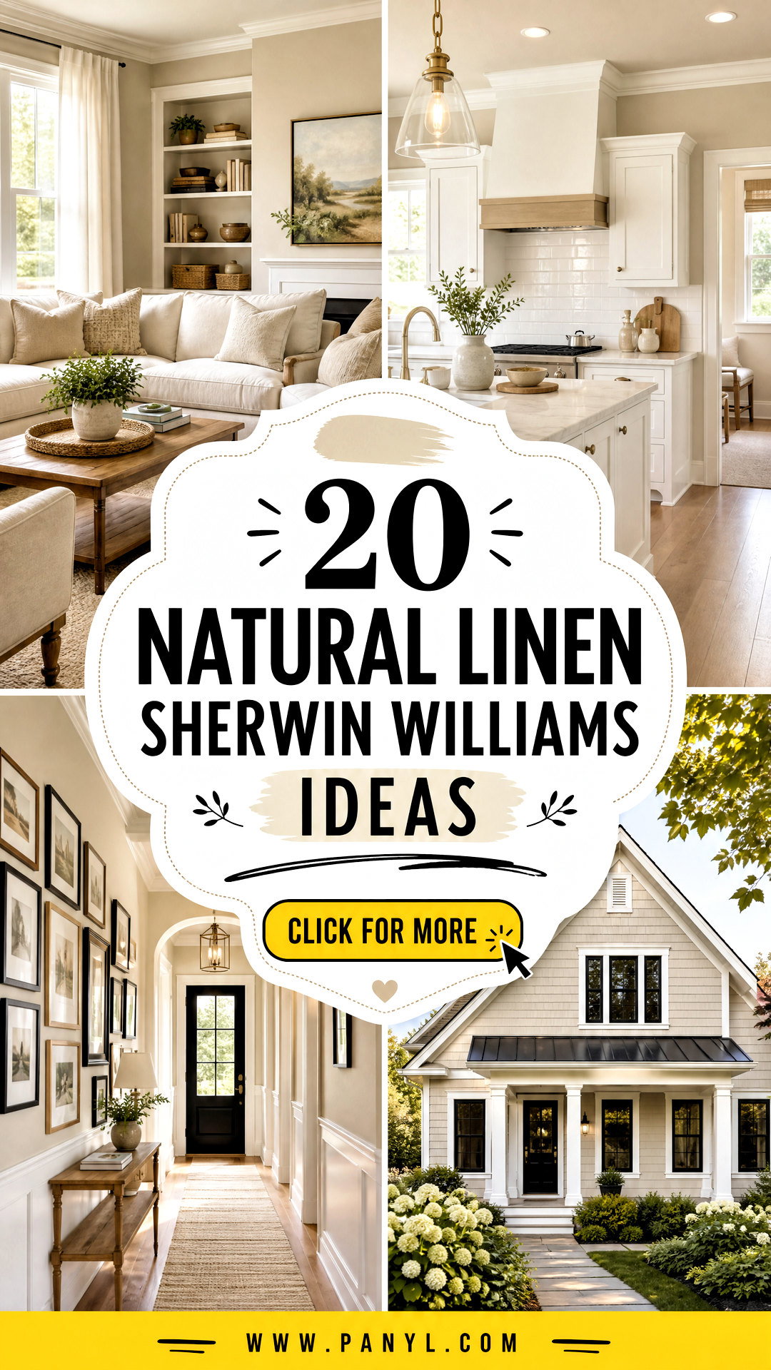 20 Natural Linen Sherwin Williams Ideas for a Soft Cozy Home - 20 Natural Linen Sherwin Williams Ideas for a Soft, Cozy Home