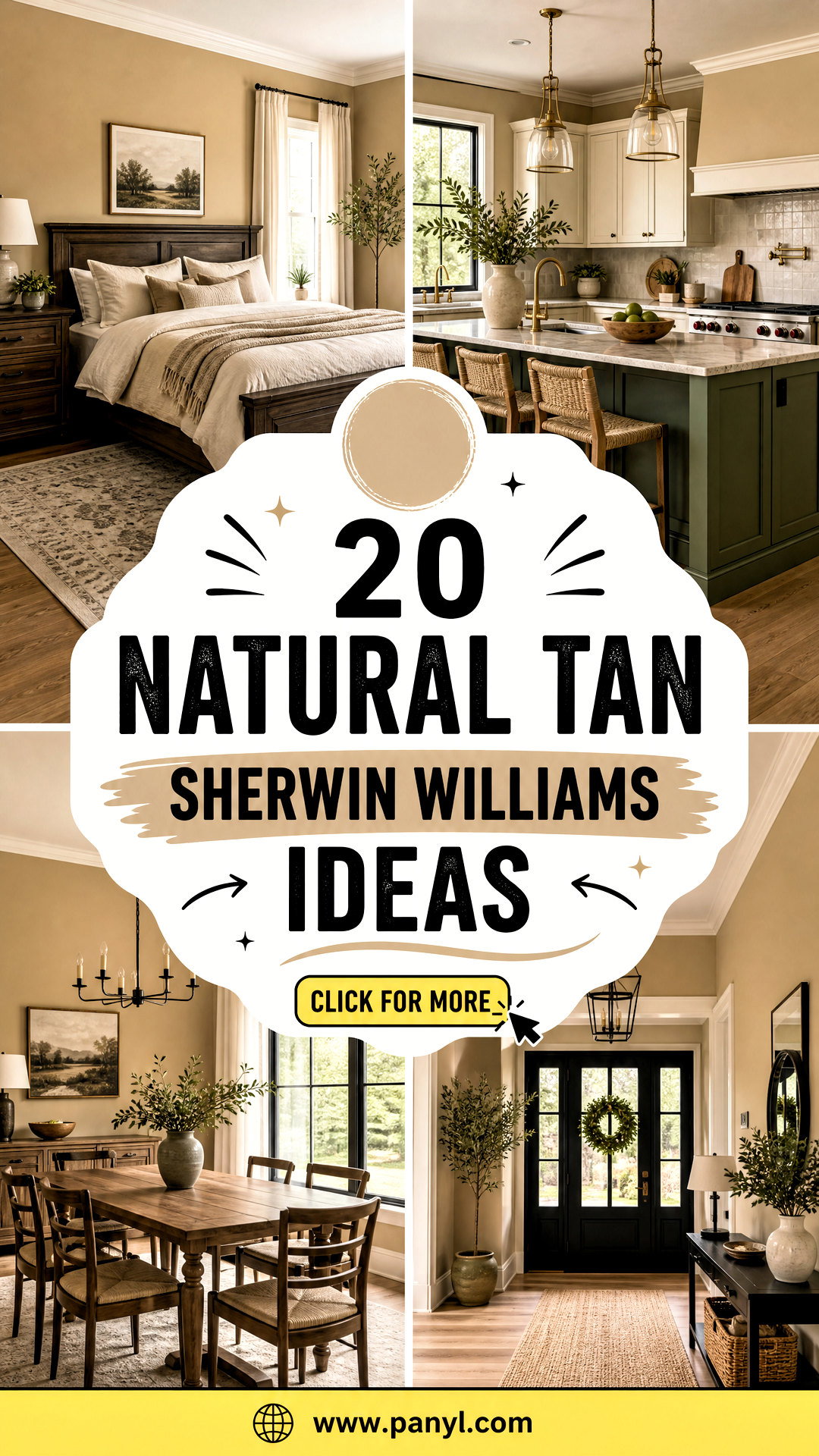 20 Natural Tan Sherwin Williams Ideas for a Warm Airy Home - 20 Natural Tan Sherwin Williams Ideas for a Warm, Airy Home
