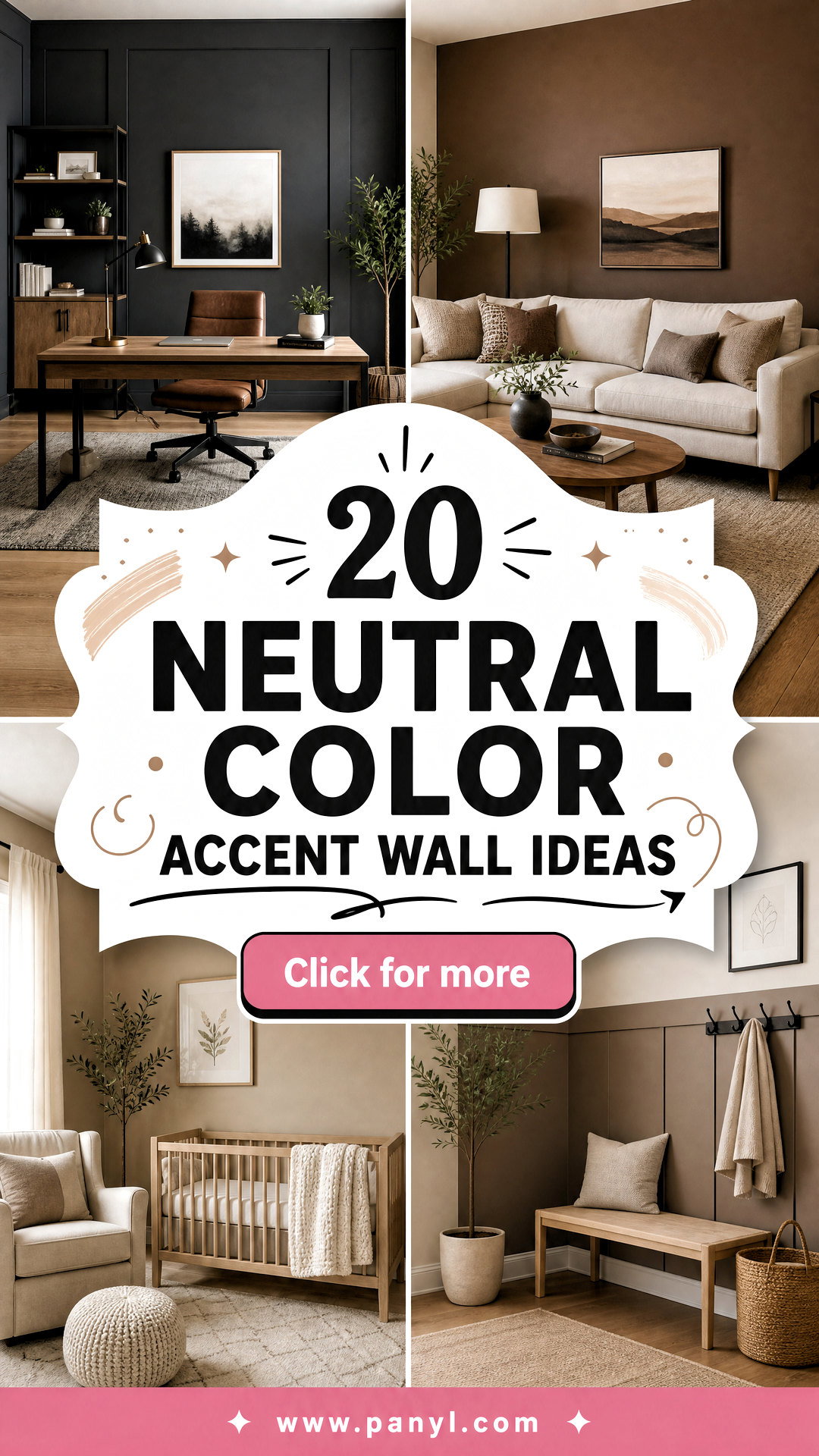 20 Neutral Color Accent Wall Ideas Calm Stylish Focal Points - 20 Neutral Color Accent Wall Ideas: Calm, Stylish Focal Points