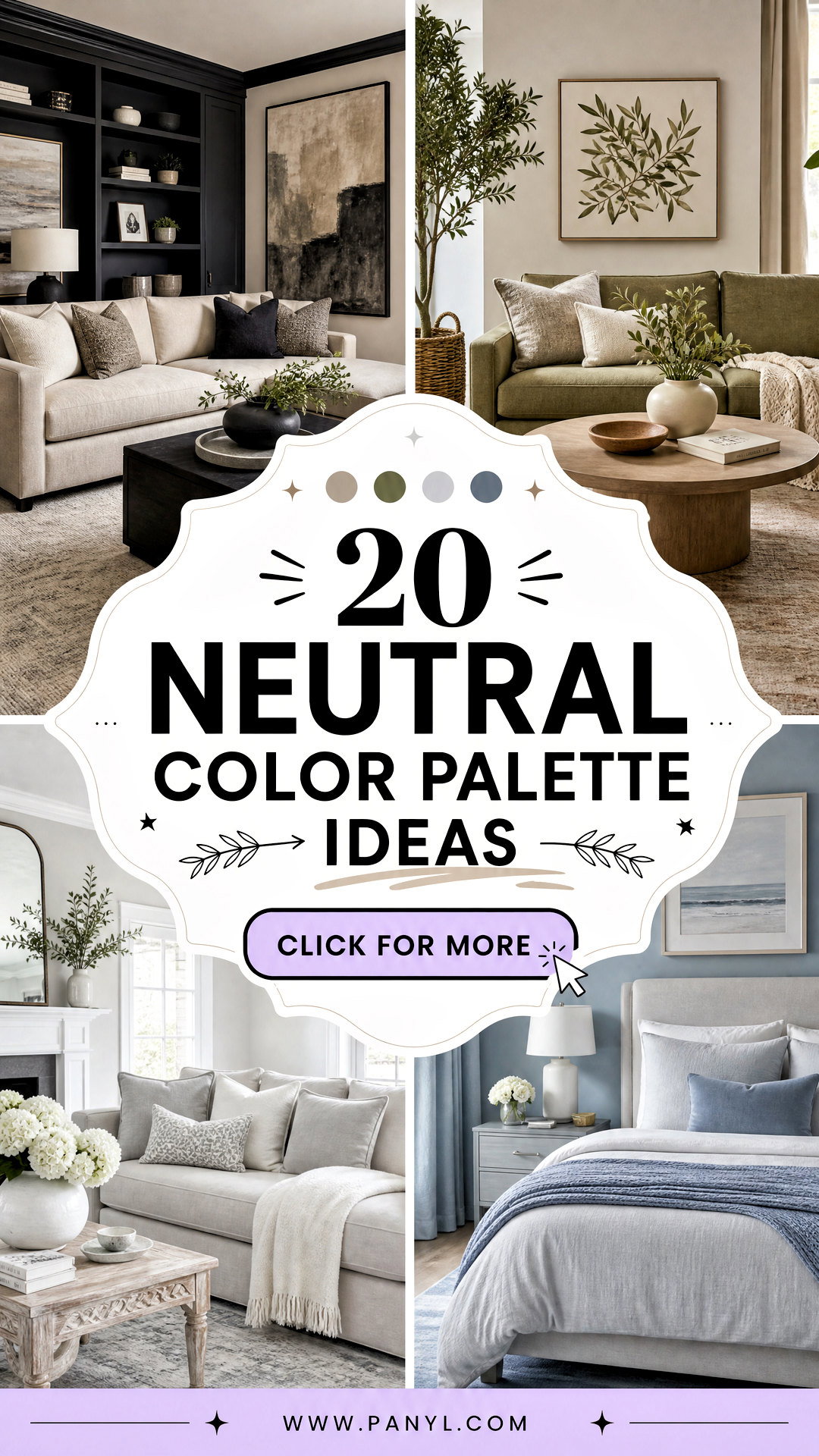 20 Neutral Color Palette Ideas for Chic Cohesive Rooms - 20 Neutral Color Palette Ideas for Chic, Cohesive Rooms