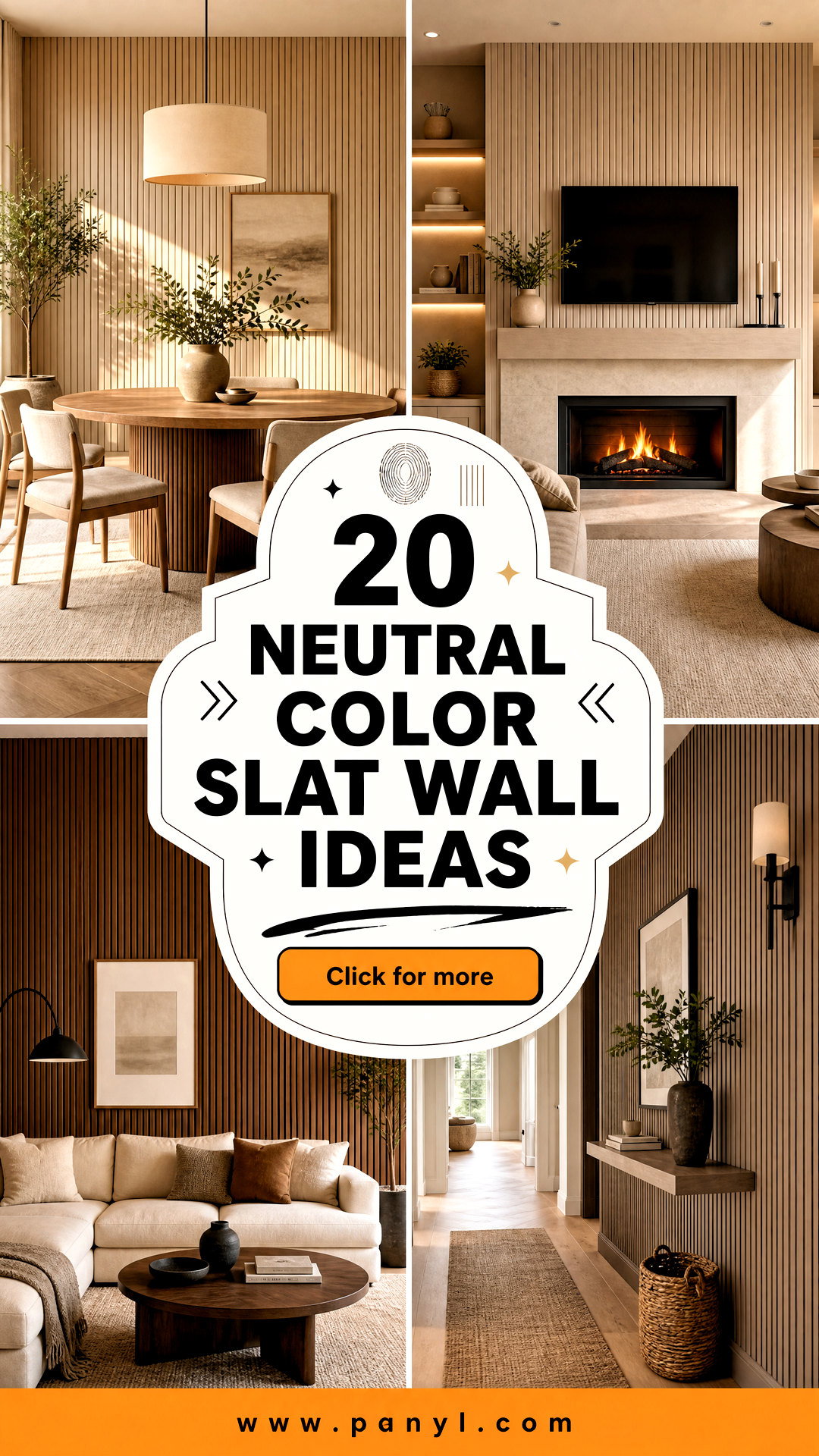 20 Neutral Color Slat Wall Ideas Warm Modern Looks to Copy - 20 Neutral Color Slat Wall Ideas: Warm Modern Looks to Copy