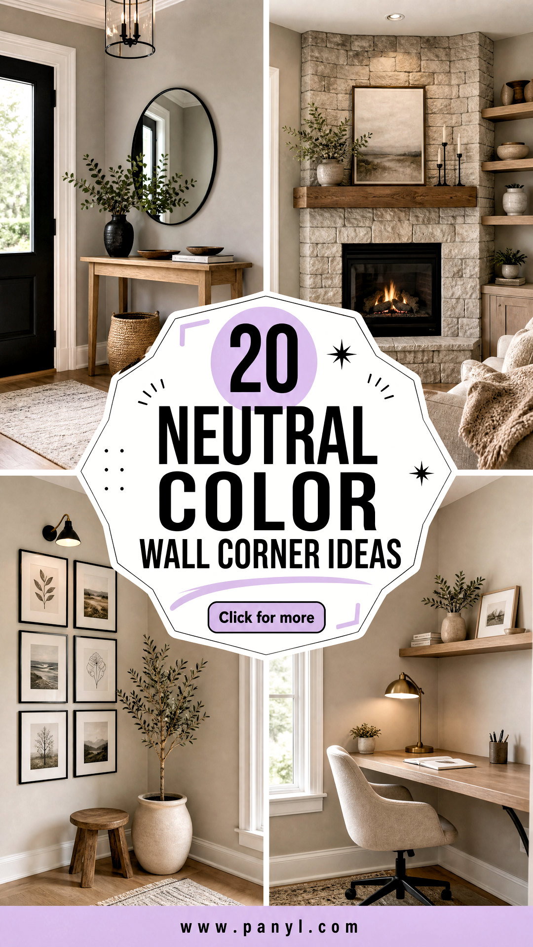 20 Neutral Color Wall Corner Ideas Chic Fixes for Any Room - 20 Neutral Color Wall Corner Ideas: Chic Fixes for Any Room