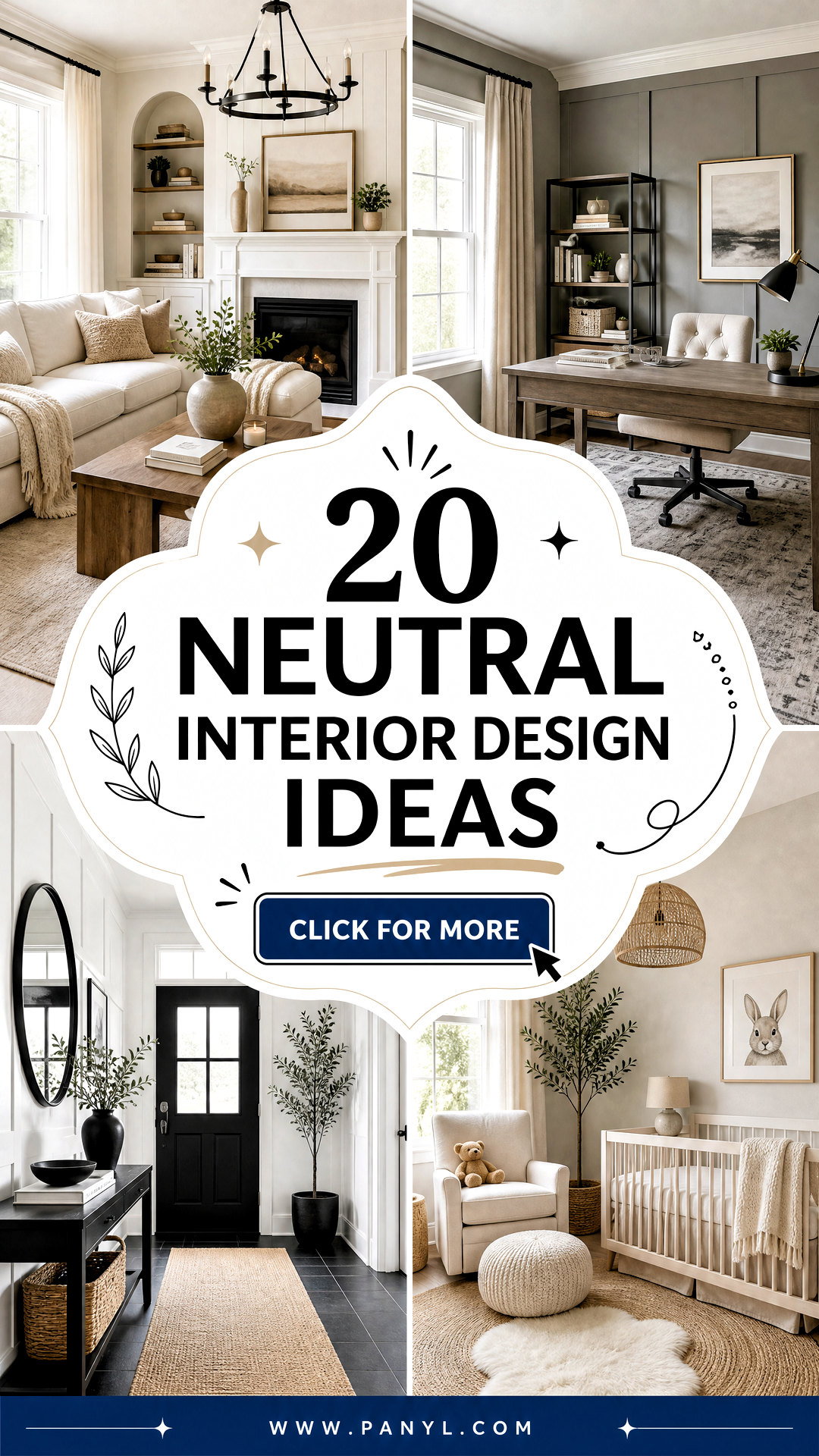 20 Neutral Interior Design Ideas for a Calm Stylish Home - 20 Neutral Interior Design Ideas for a Calm, Stylish Home