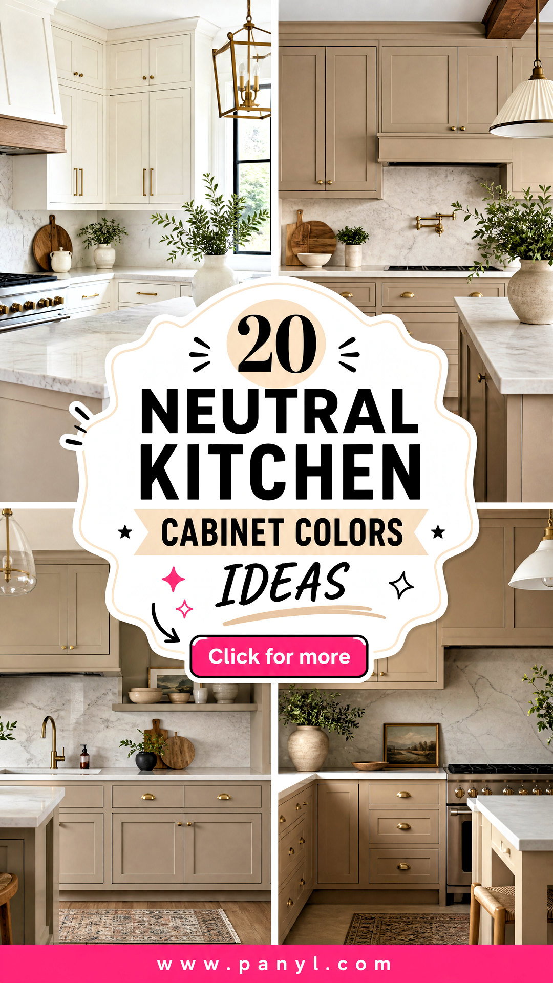 20 Neutral Kitchen Cabinet Colors for a Timeless Refresh - 20 Neutral Kitchen Cabinet Colors for a Timeless Refresh