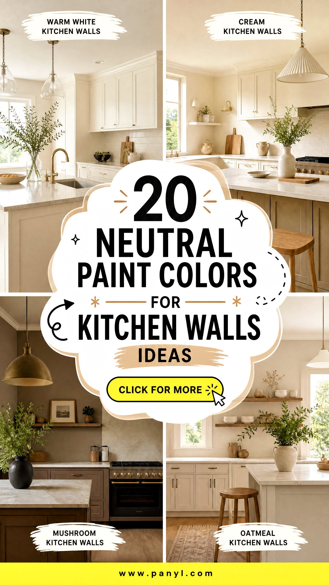 20 Neutral Paint Colors For Kitchen Walls Warm Fresh Picks - 20 Neutral Paint Colors For Kitchen Walls: Warm, Fresh Picks