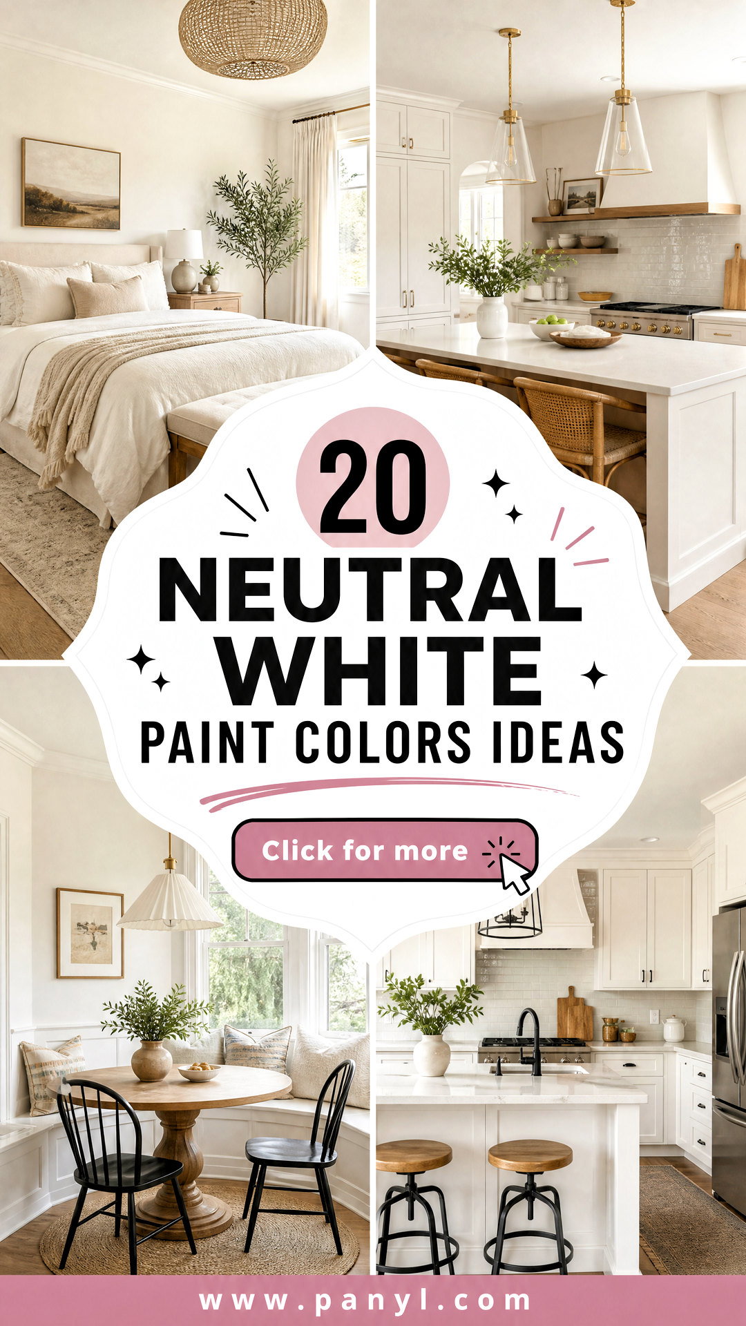20 Neutral White Paint Colors for Warm Inviting Spaces - 20 Neutral White Paint Colors for Warm, Inviting Spaces