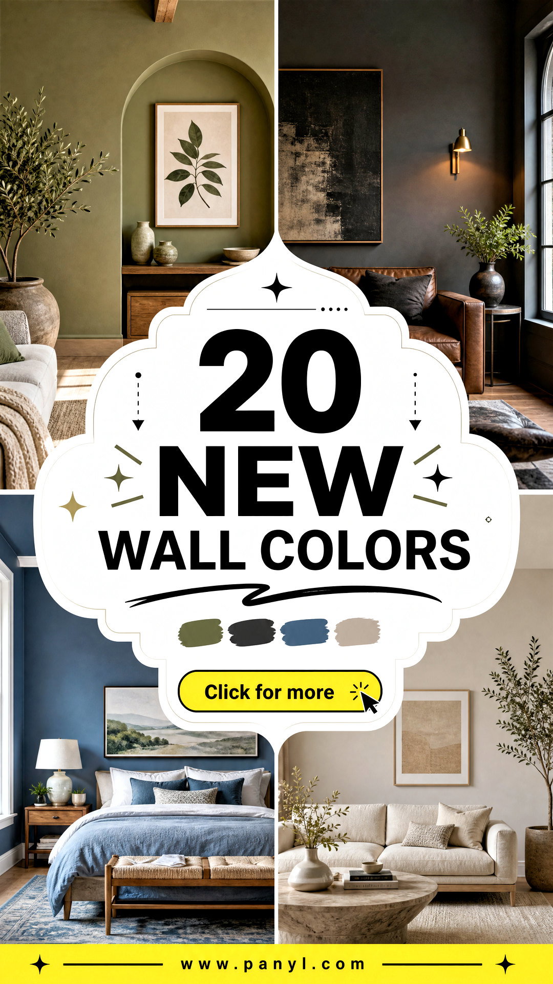 20 New Wall Colors Fresh 2026 Picks to Transform Any Room - 20 New Wall Colors: Fresh 2026 Picks to Transform Any Room