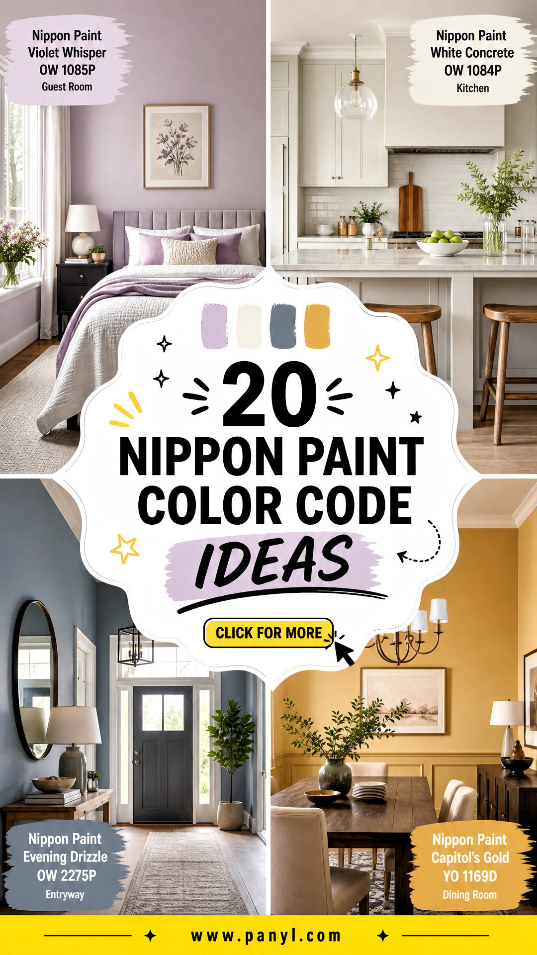 20 Nippon Paint Color Code Ideas for Confident Home Updates - 20 Nippon Paint Color Code Ideas for Confident Home Updates