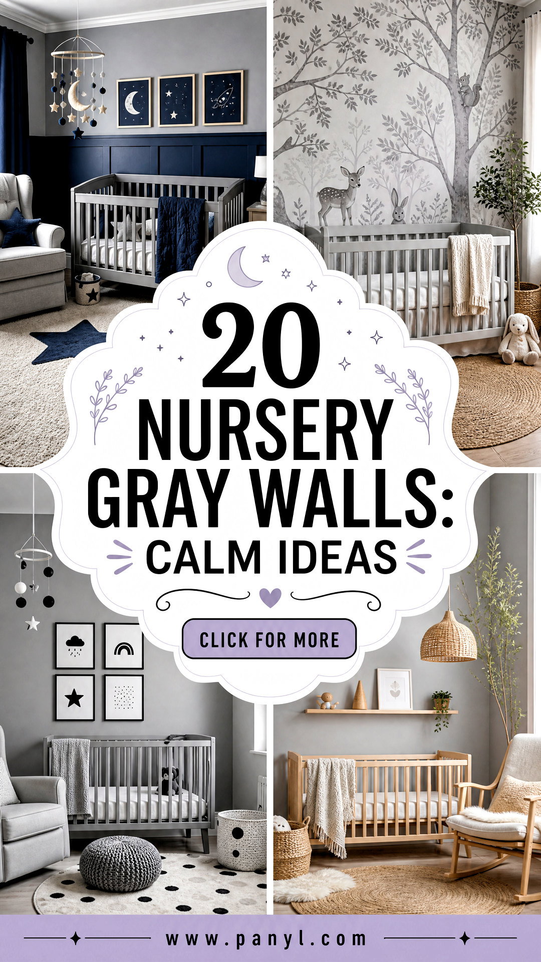 20 Nursery Gray Walls Calm Ideas for a Cozy Modern Baby Room - 20 Nursery Gray Walls: Calm Ideas for a Cozy, Modern Baby Room