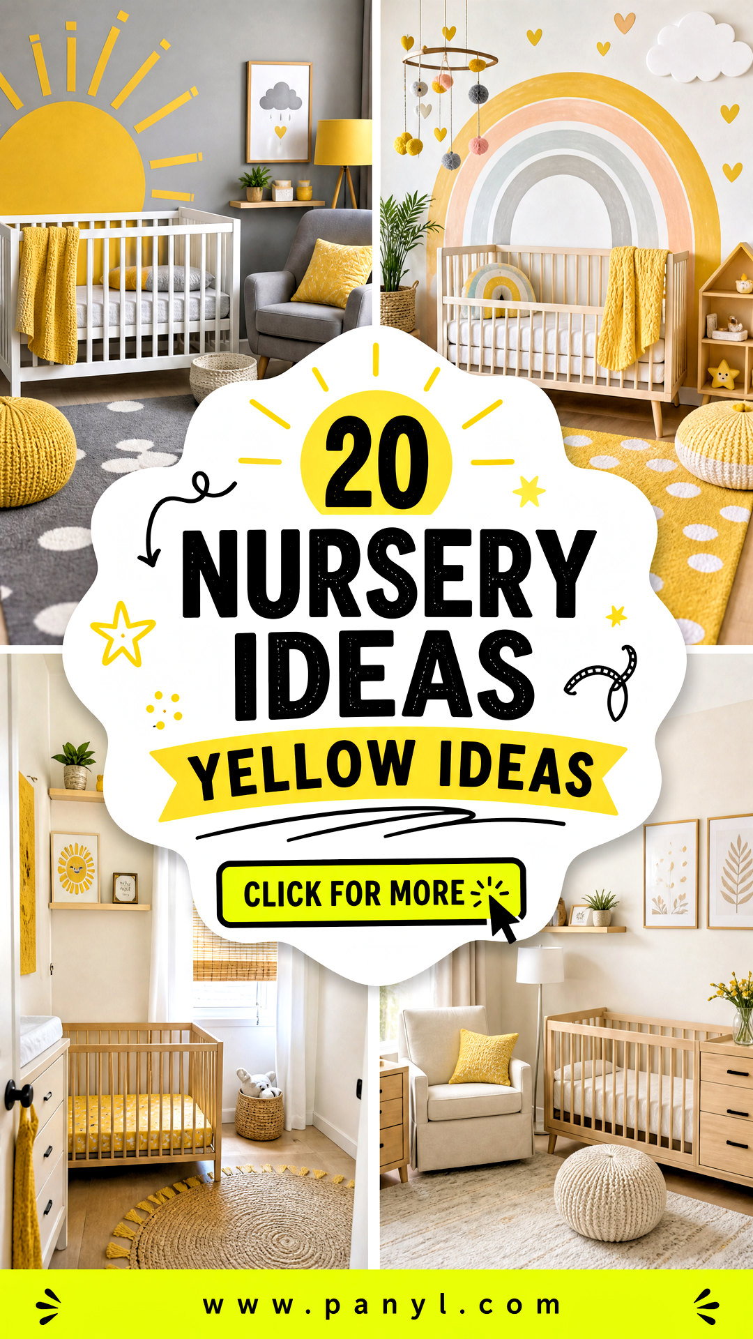 20 Nursery Ideas Yellow Ideas for a Sunny Cheerful Space - 20 Nursery Ideas Yellow Ideas for a Sunny, Cheerful Space