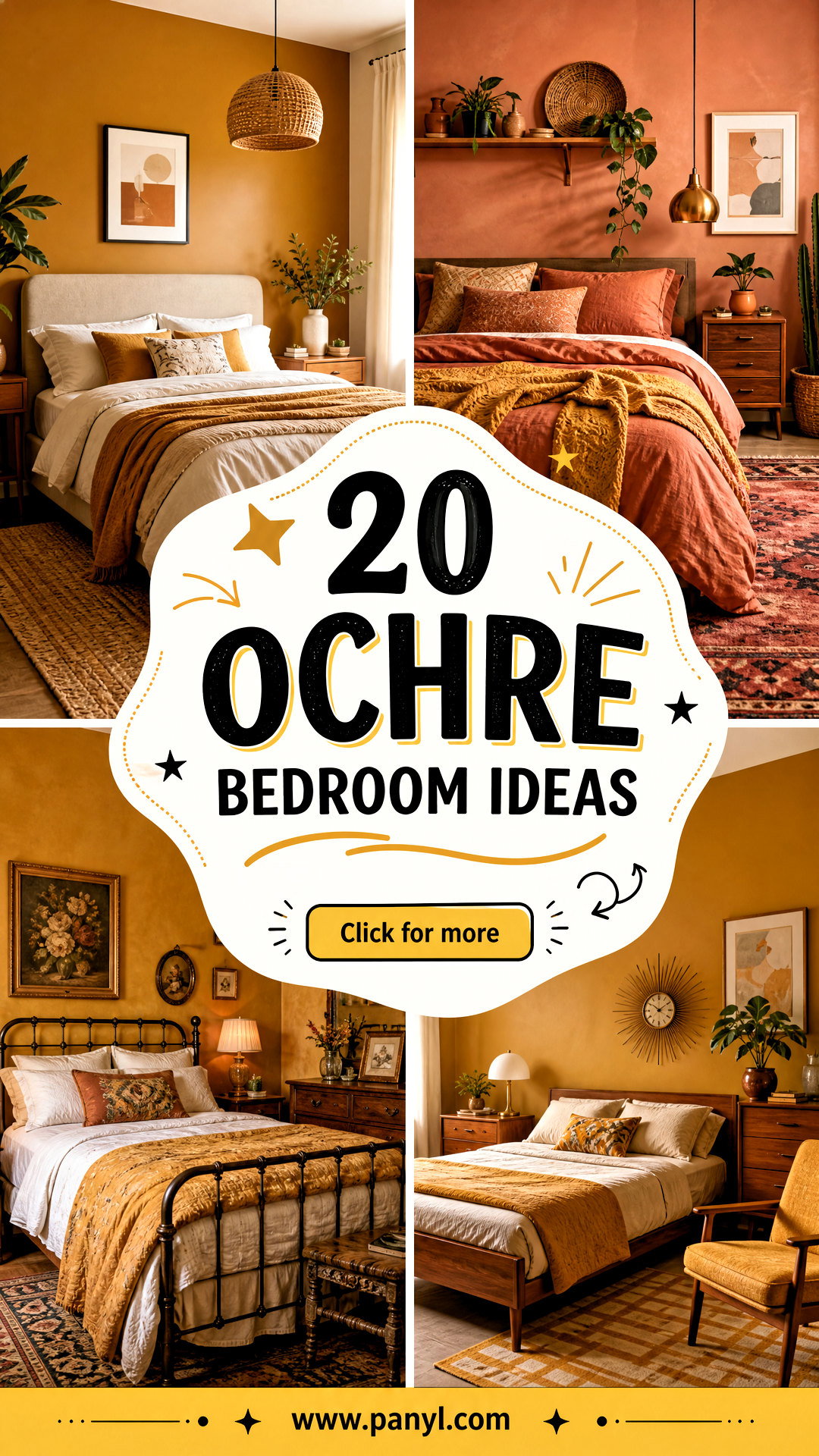 20 Ochre Bedroom Ideas for a Cozy Sophisticated Retreat - 20 Ochre Bedroom Ideas for a Cozy, Sophisticated Retreat