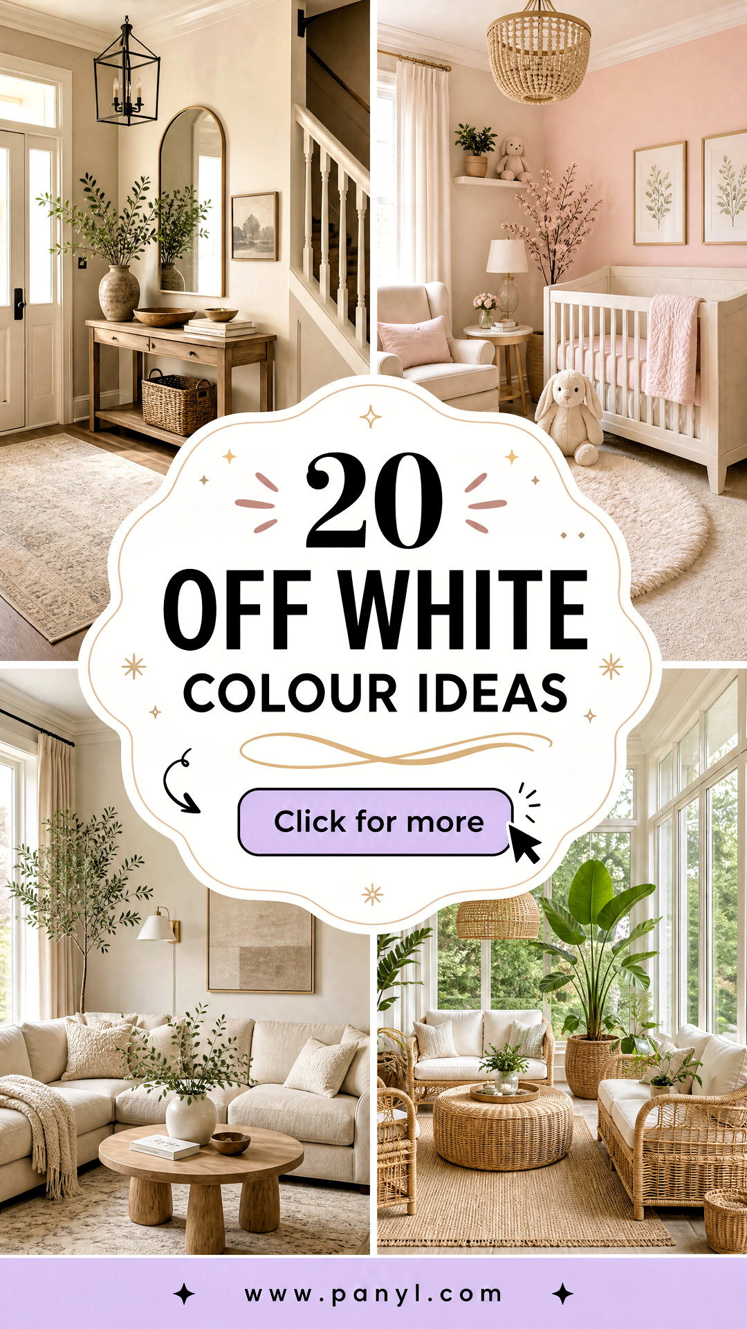 20 Off White Colour Ideas for a Warm Sophisticated Home - 20 Off White Colour Ideas for a Warm, Sophisticated Home