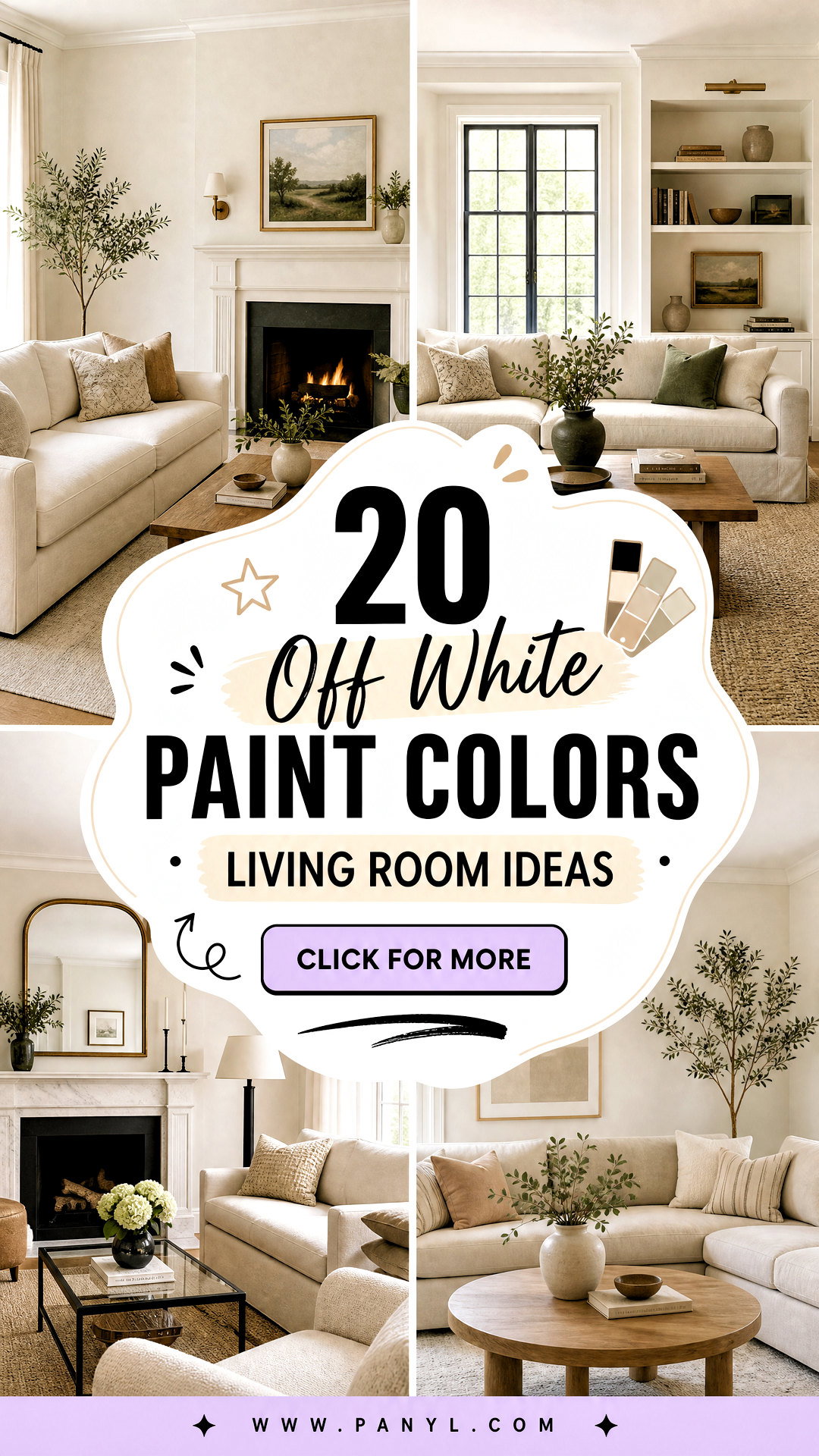 20 Off White Paint Colors Living Room Ideas for a Cozy Refresh - 20 Off White Paint Colors Living Room Ideas for a Cozy Refresh