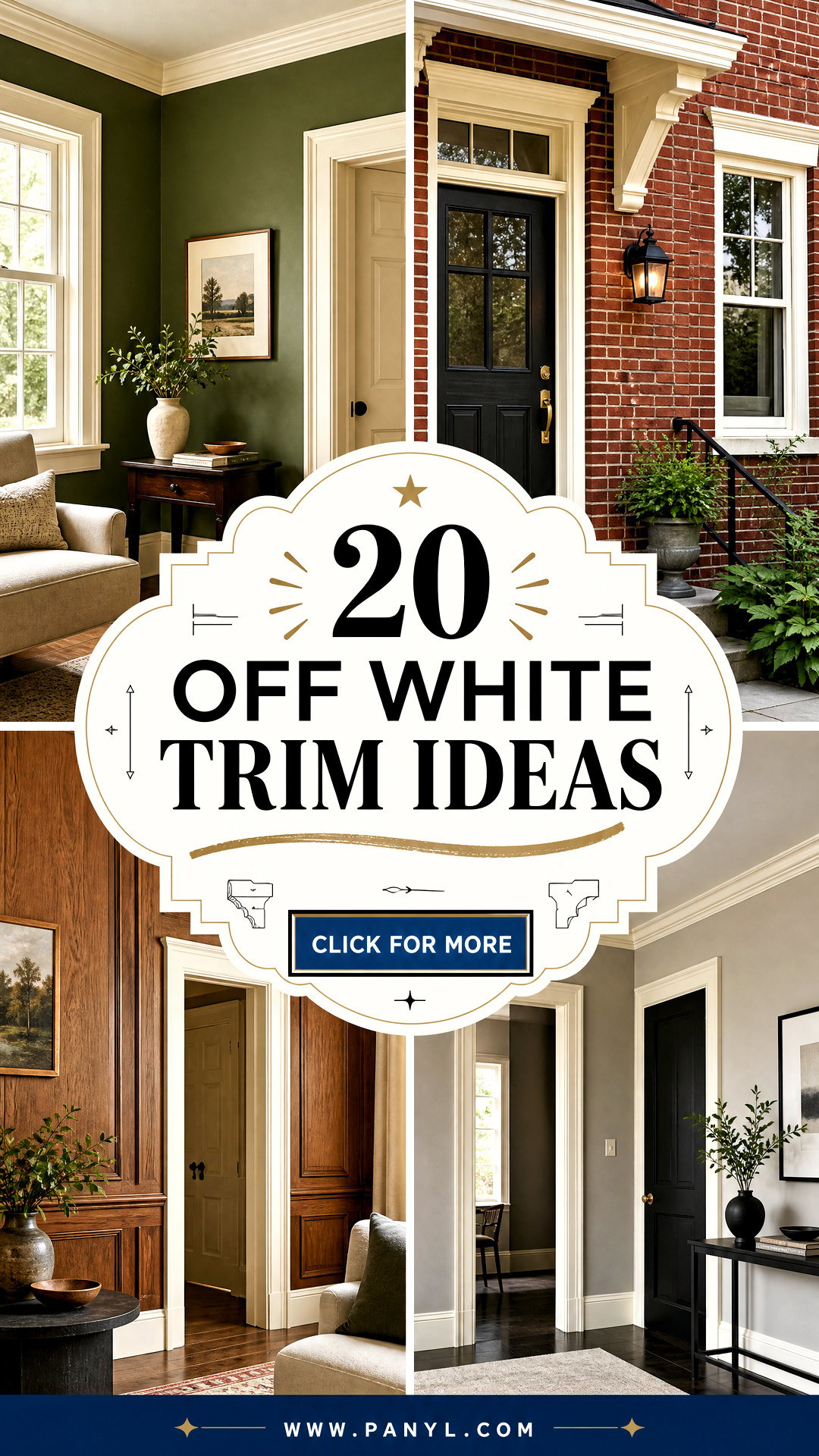 20 Off White Trim Ideas for a Warm Polished Home Update - 20 Off White Trim Ideas for a Warm, Polished Home Update