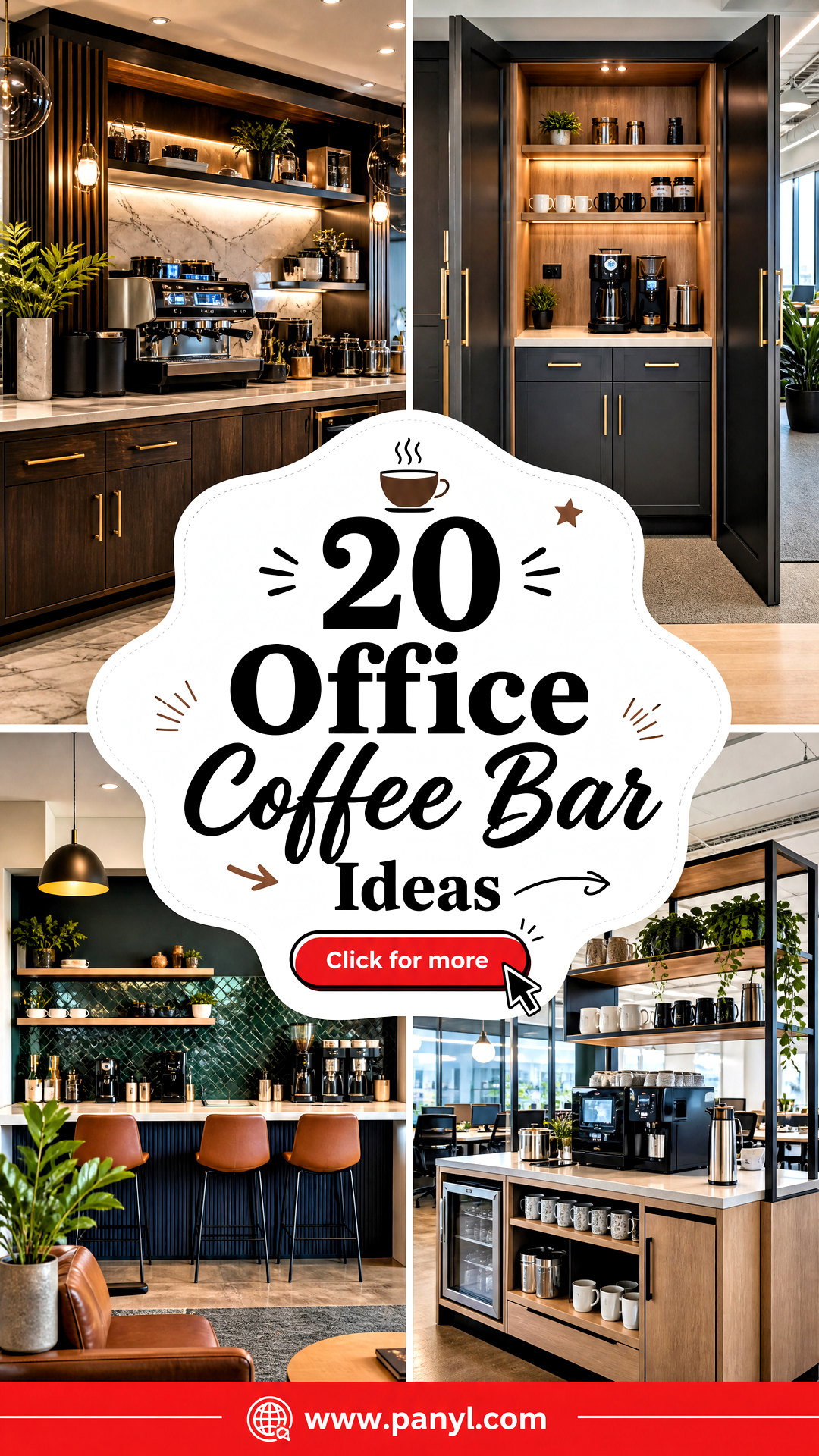 20 Office Coffee Bar Ideas That Make Workdays Feel Better - 20 Office Coffee Bar Ideas That Make Workdays Feel Better