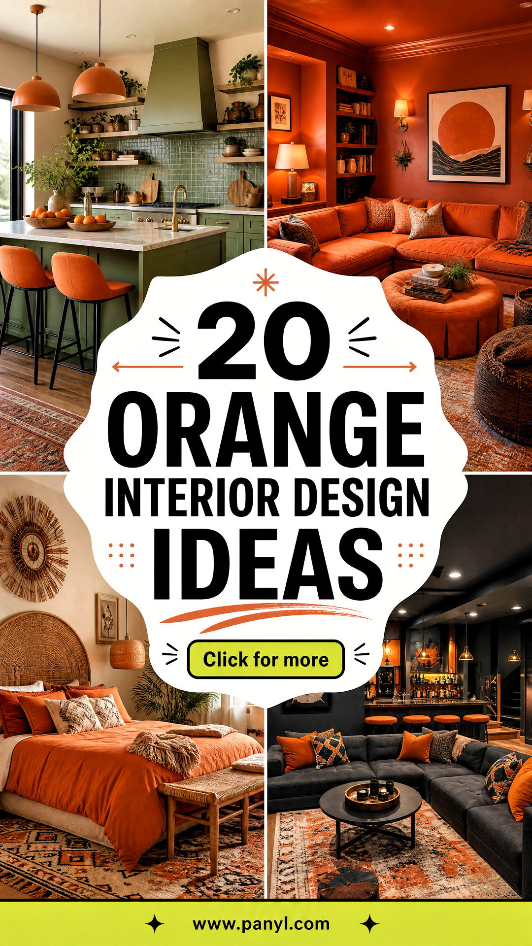20 Orange Interior Design Ideas for Bold Inviting Rooms - 20 Orange Interior Design Ideas for Bold, Inviting Rooms