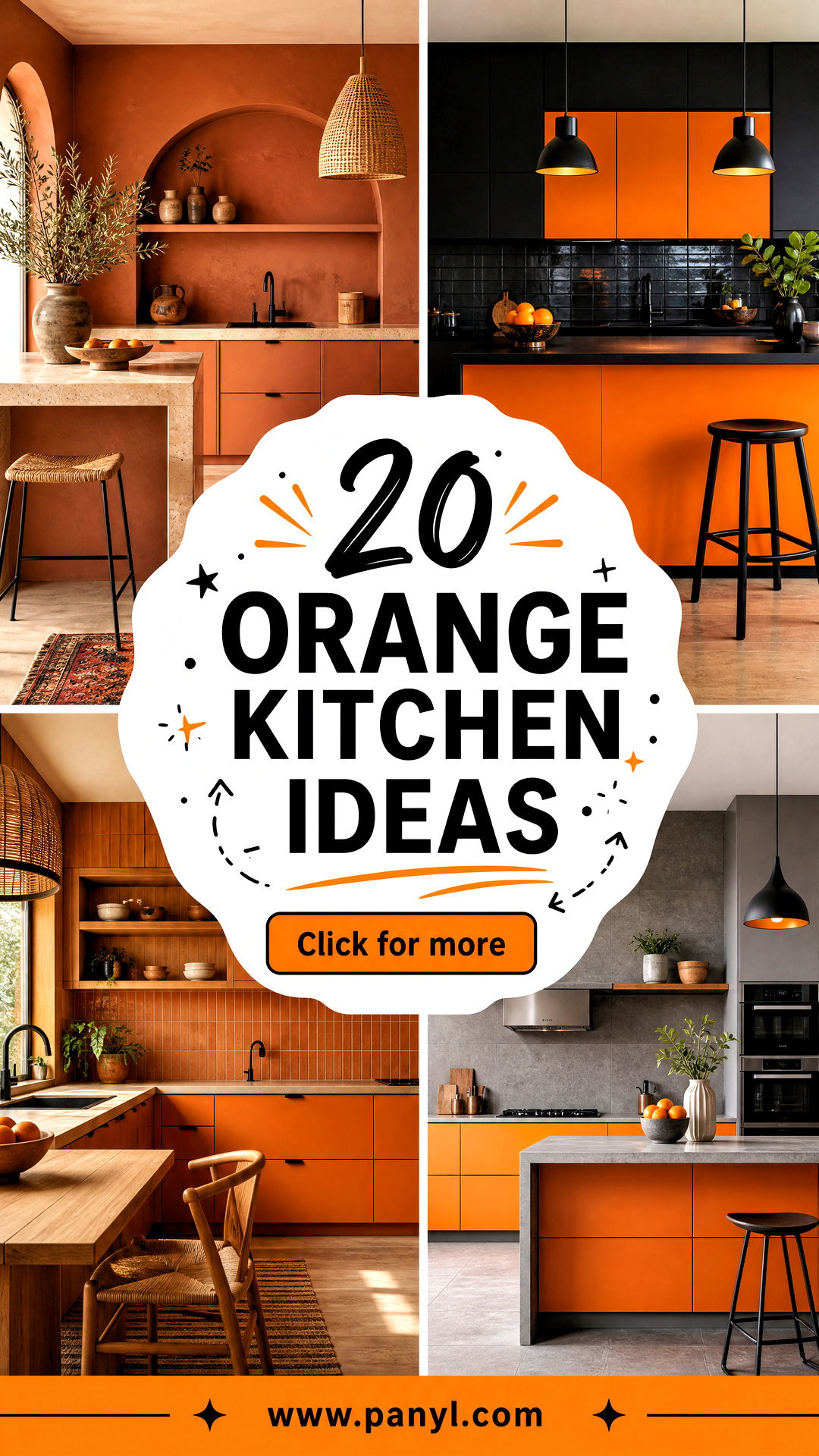 20 Orange Kitchen Ideas for a Bold Cheerful Cooking Space - 20 Orange Kitchen Ideas for a Bold, Cheerful Cooking Space
