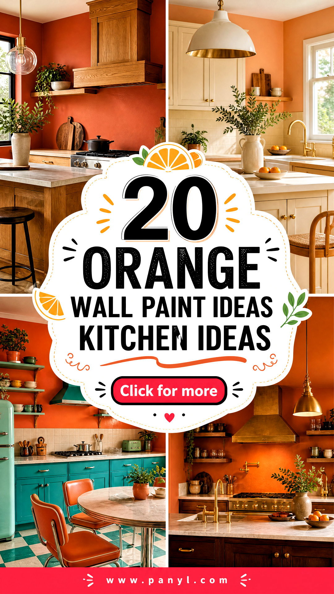 20 Orange Wall Paint Ideas Kitchen Ideas for a Fresh Modern Look - 20 Orange Wall Paint Ideas Kitchen Ideas for a Fresh Modern Look