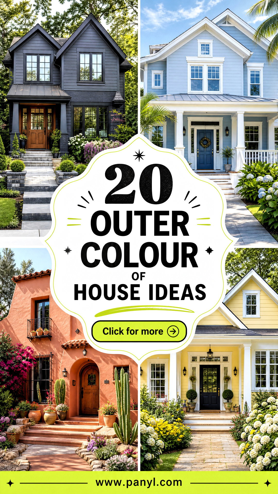 20 Outer Colour of House Ideas for Timeless Curb Appeal - 20 Outer Colour of House Ideas for Timeless Curb Appeal