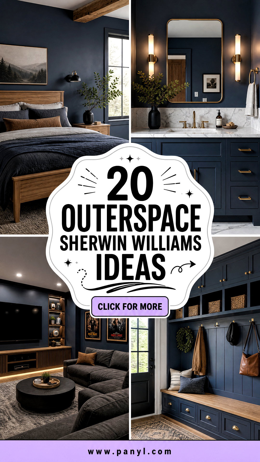 20 Outerspace Sherwin Williams Ideas for Moody Modern Rooms - 20 Outerspace Sherwin Williams Ideas for Moody, Modern Rooms