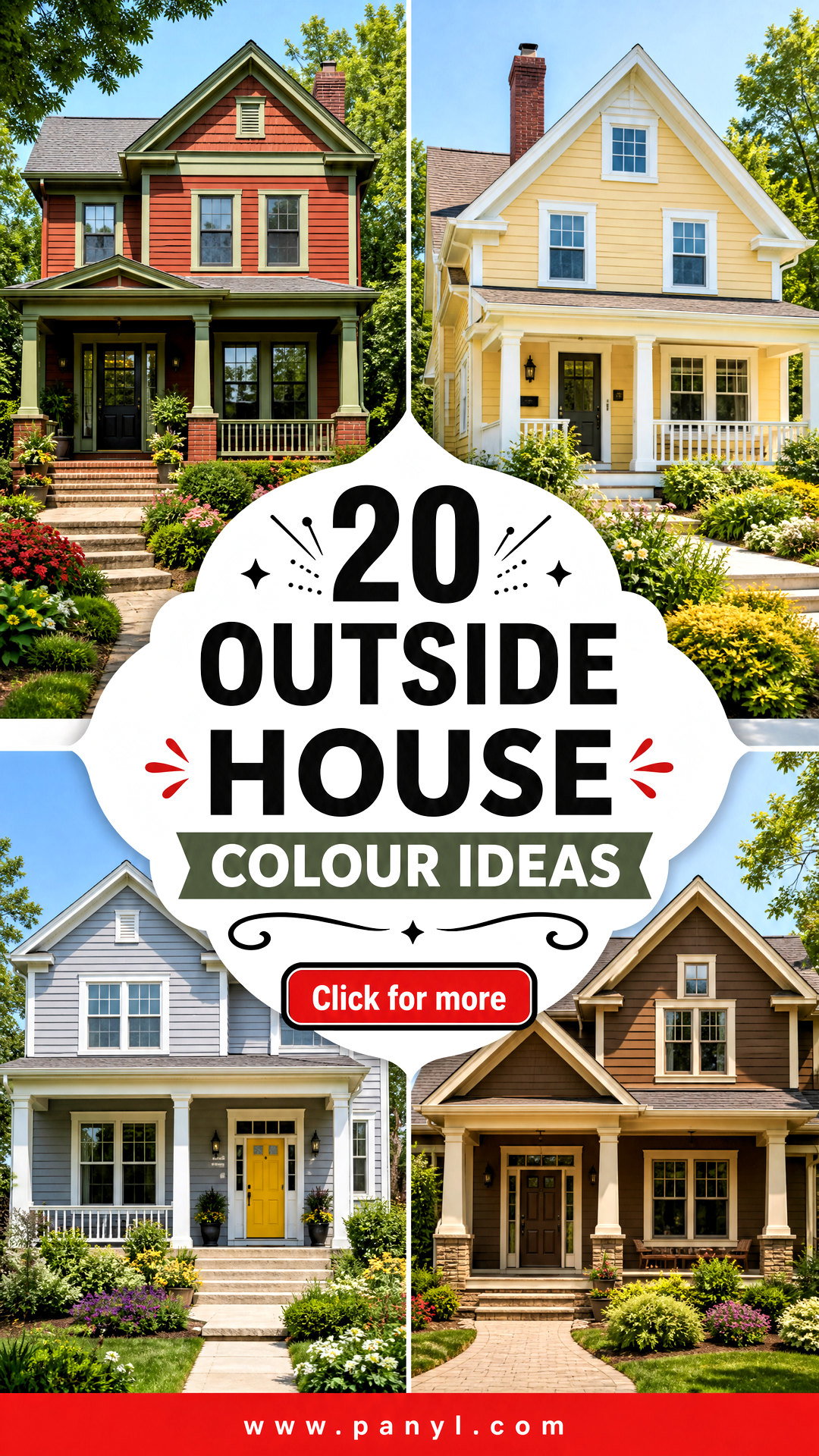 20 Outside House Colour Ideas for Fresh Modern Curb Appeal - 20 Outside House Colour Ideas for Fresh, Modern Curb Appeal