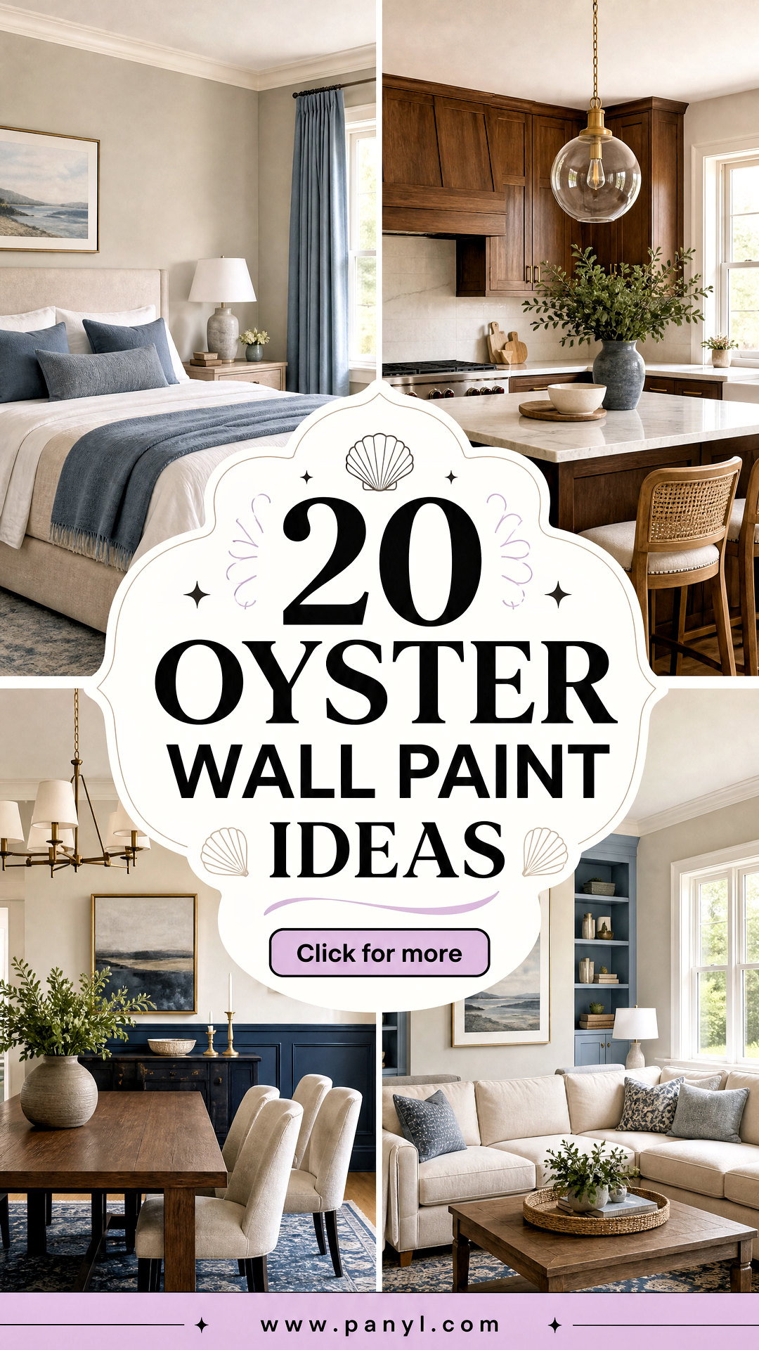 20 Oyster Wall Paint Ideas for Serene Sophisticated Rooms - 20 Oyster Wall Paint Ideas for Serene, Sophisticated Rooms