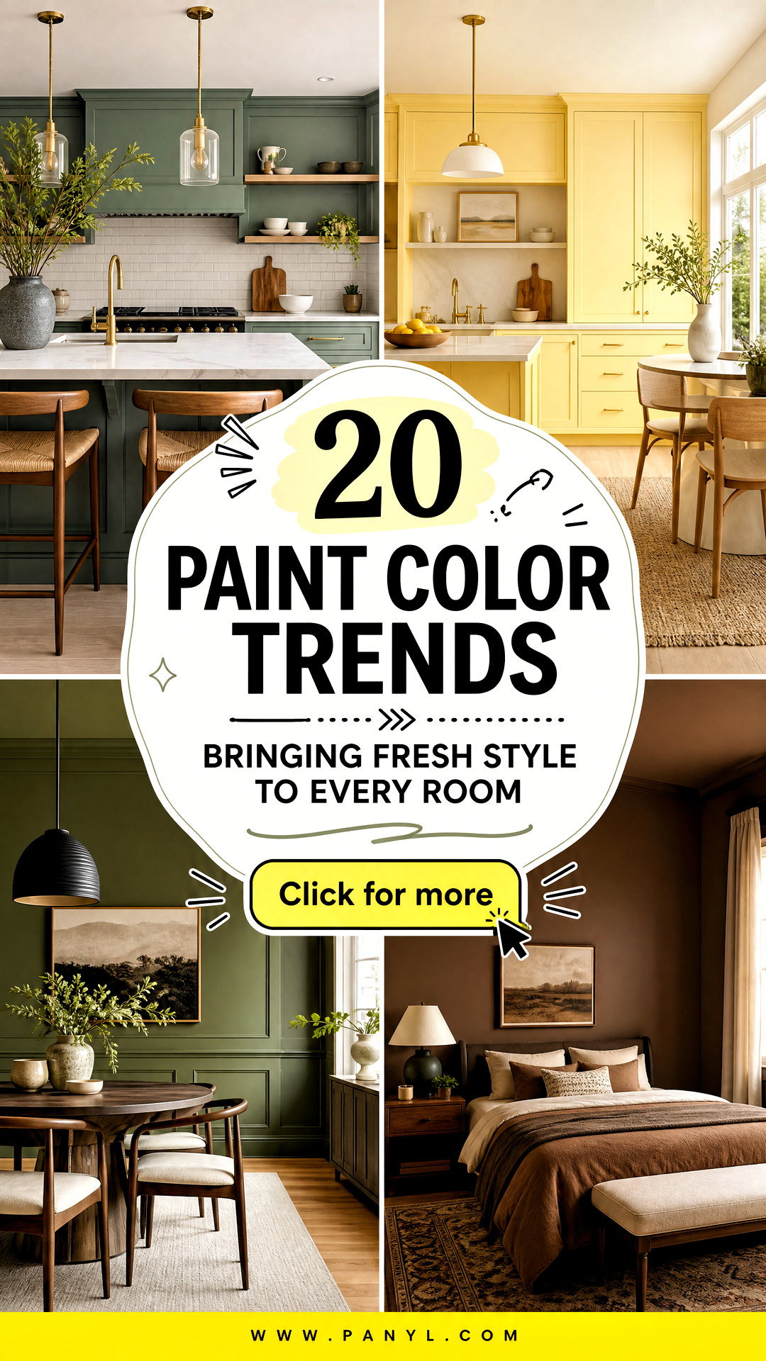 20 Paint Color Trends Bringing Fresh Style to Every Room - 20 Paint Color Trends Bringing Fresh Style to Every Room