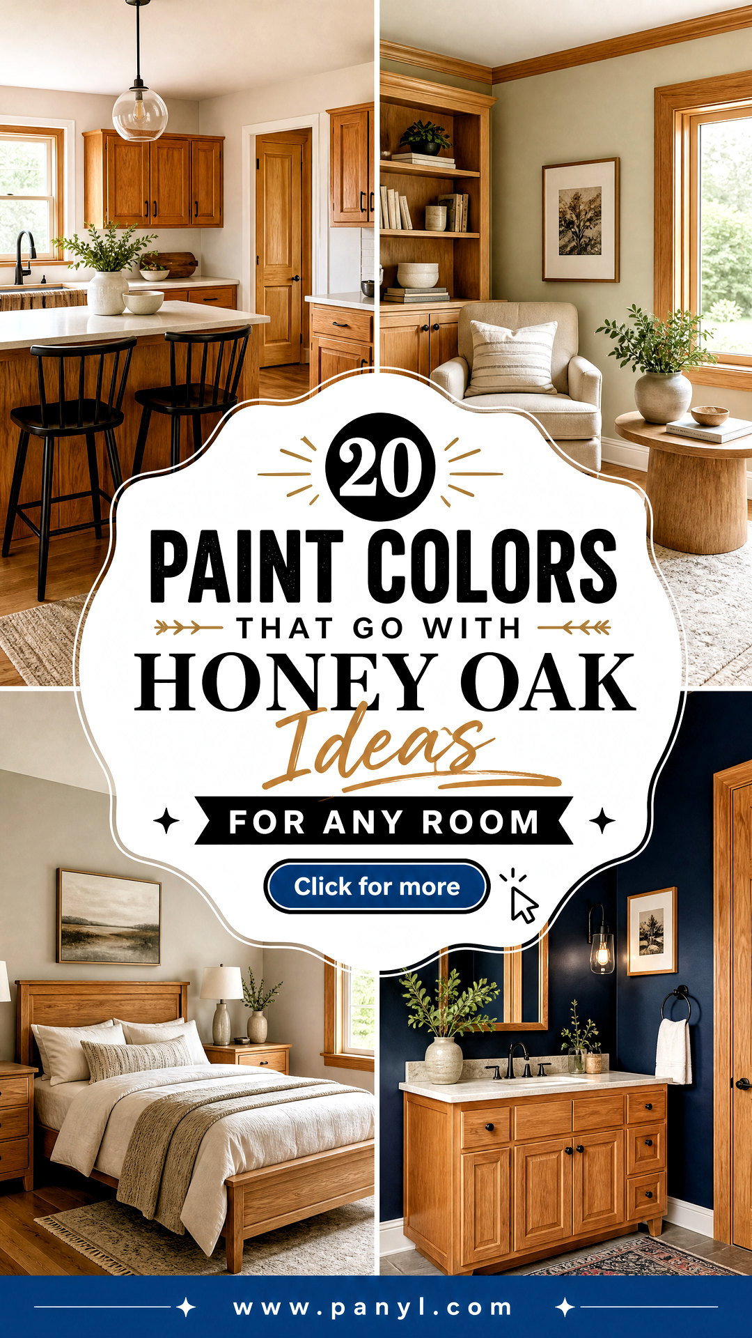 20 Paint Colors That Go With Honey Oak Ideas for Any Room - 20 Paint Colors That Go With Honey Oak Ideas for Any Room