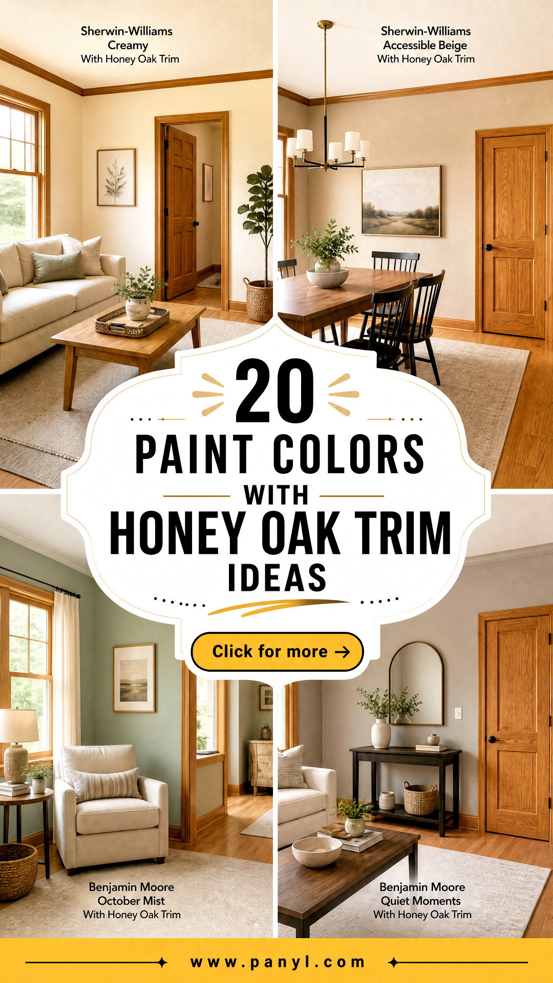 20 Paint Colors With Honey Oak Trim Ideas That Feel Fresh - 20 Paint Colors With Honey Oak Trim Ideas That Feel Fresh