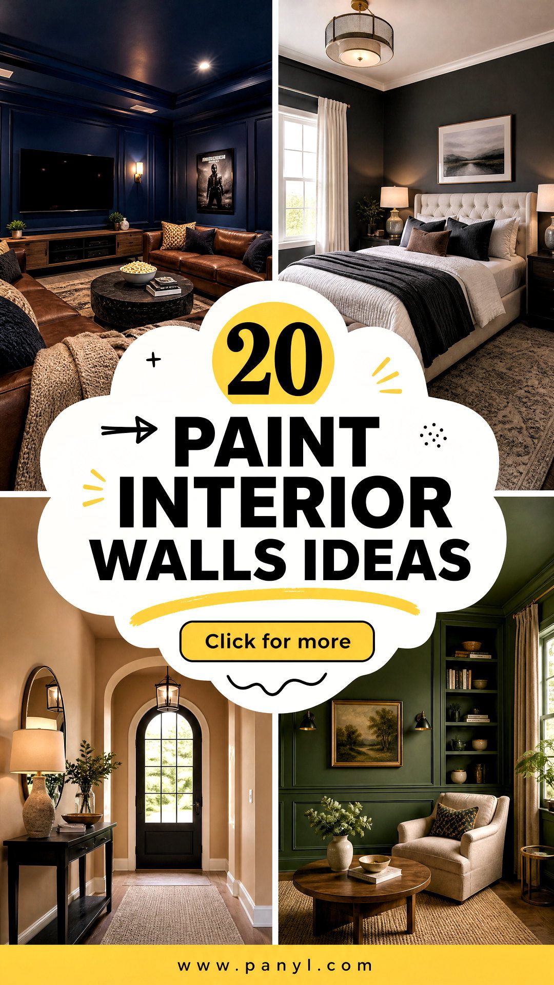 20 Paint Interior Walls Ideas for a Fresh Polished Home - 20 Paint Interior Walls Ideas for a Fresh, Polished Home