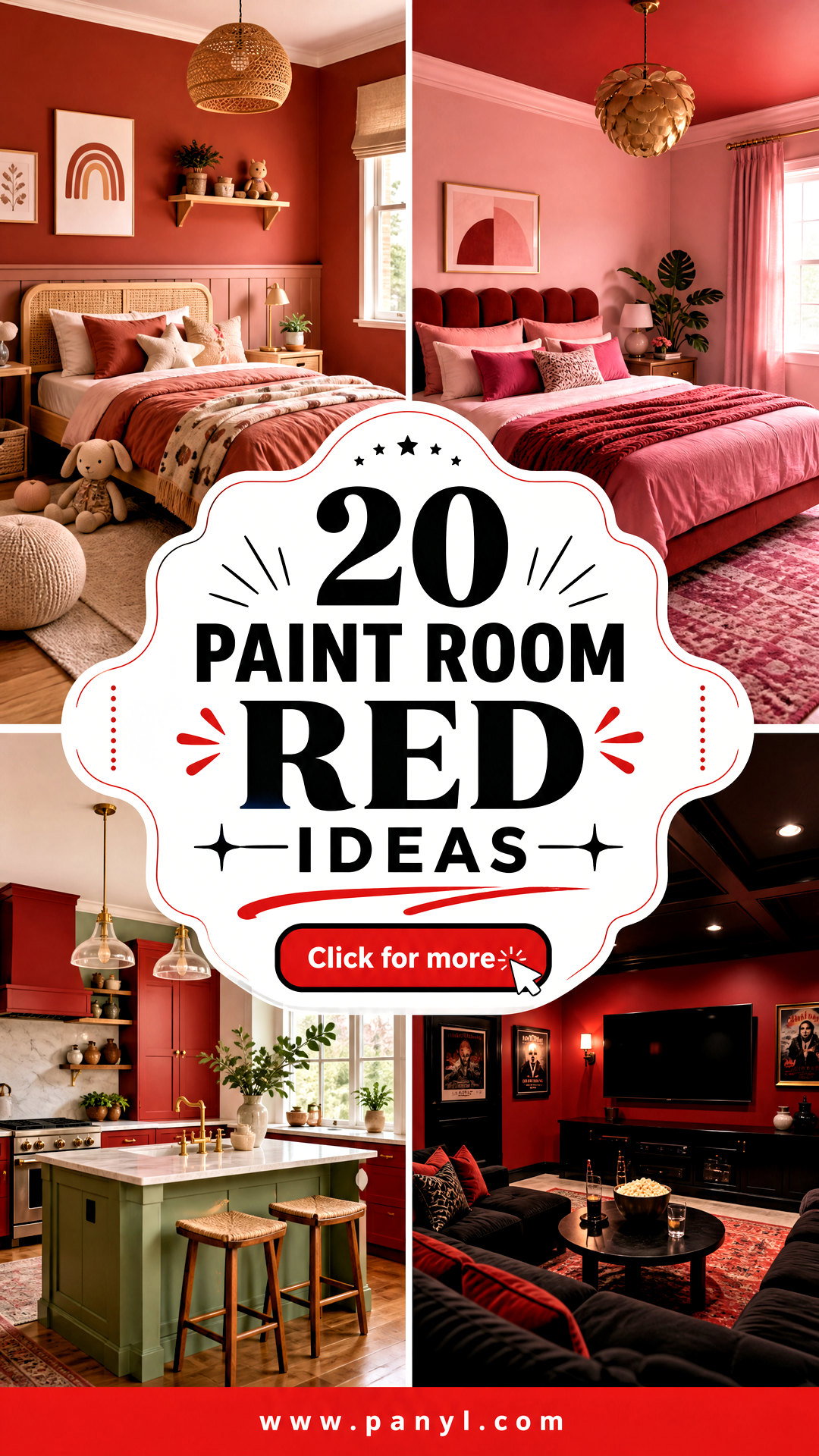 20 Paint Room Red Ideas for Bold Welcoming Modern Spaces - 20 Paint Room Red Ideas for Bold, Welcoming Modern Spaces