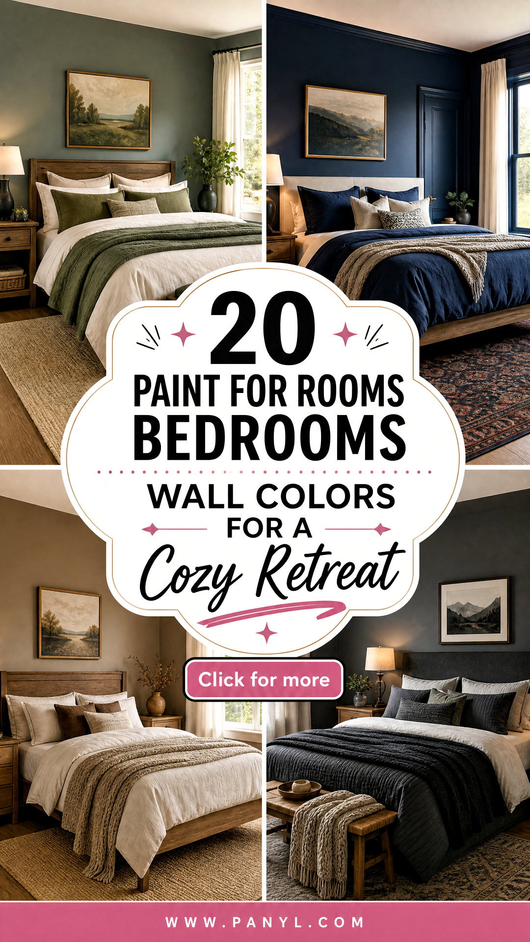 20 Paint for Rooms Bedrooms Wall Colors for a Cozy Retreat - 20 Paint for Rooms Bedrooms Wall Colors for a Cozy Retreat