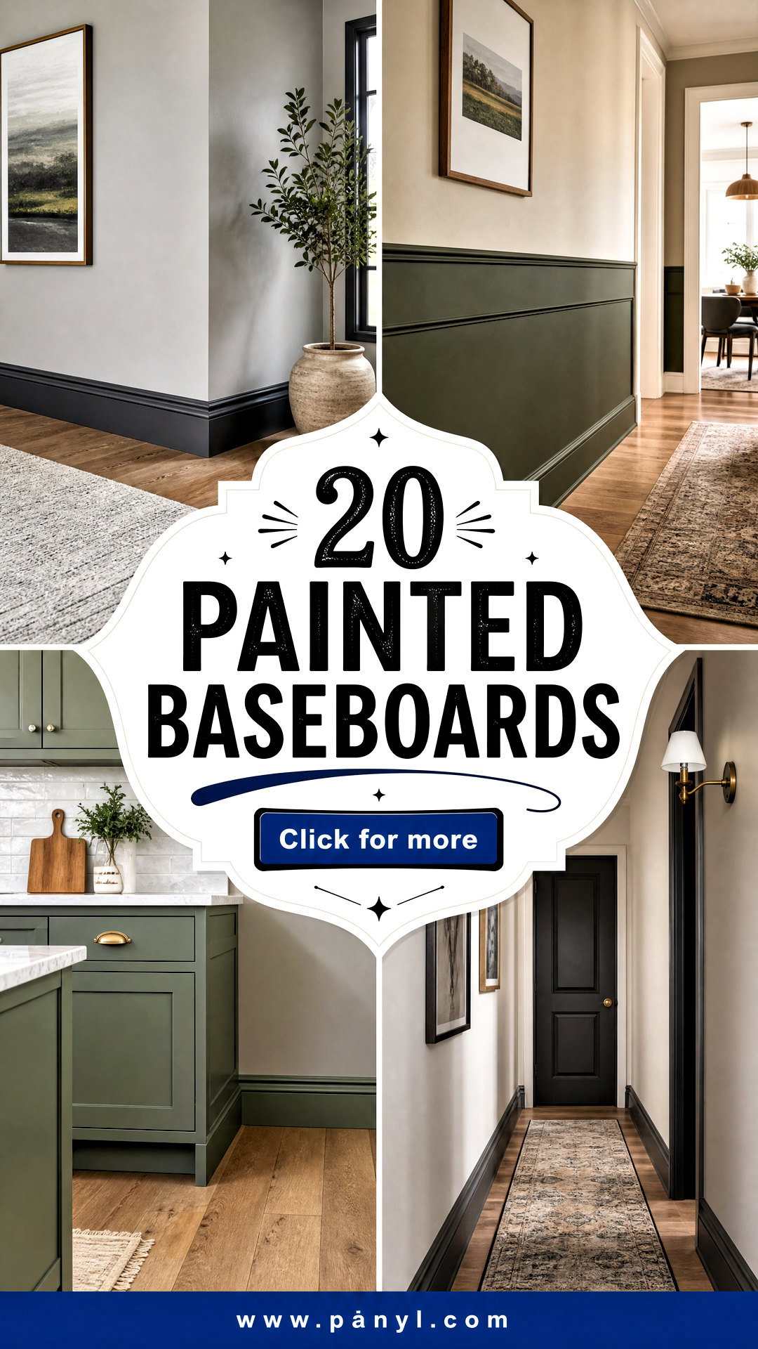 20 Painted Baseboards for a Clean Modern Interior Finish - 20 Painted Baseboards for a Clean, Modern Interior Finish