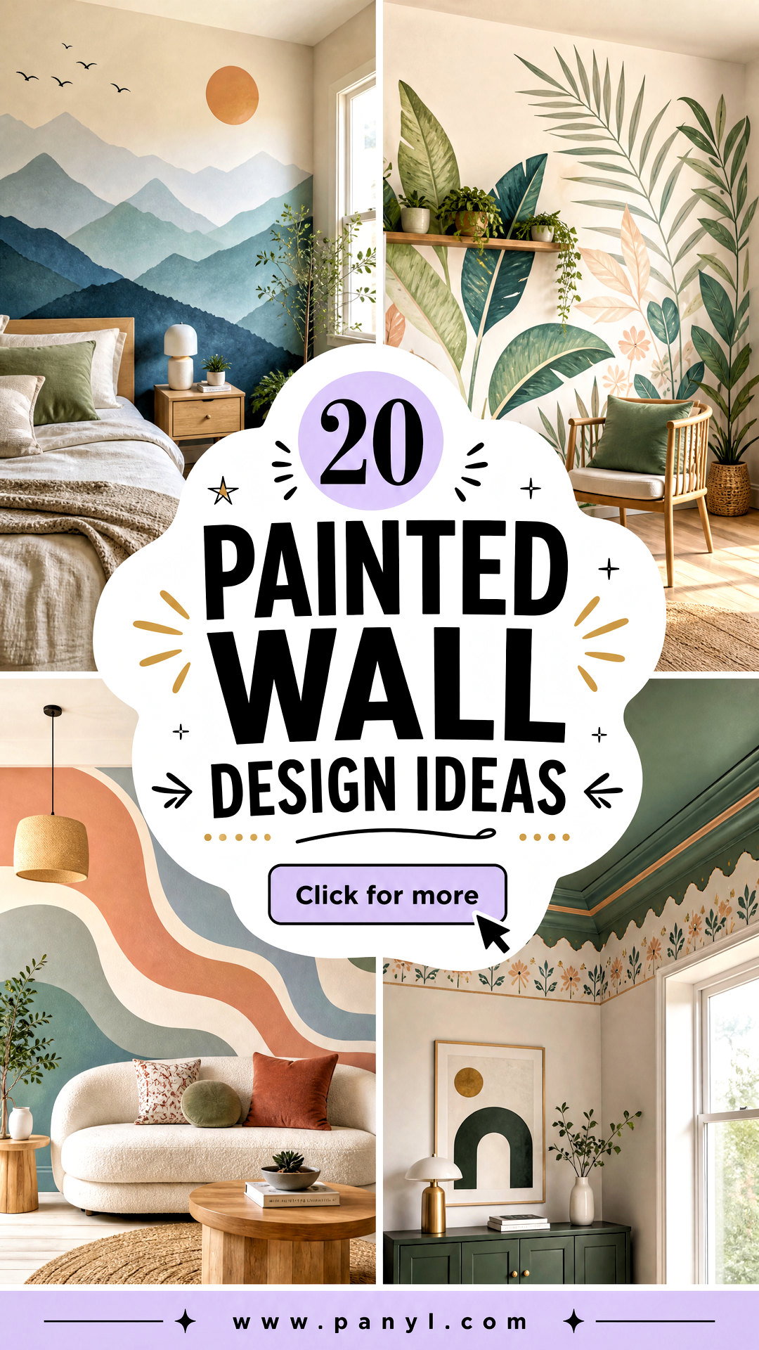 20 Painted Wall Design Ideas for a Bold Creative Refresh - 20 Painted Wall Design Ideas for a Bold, Creative Refresh
