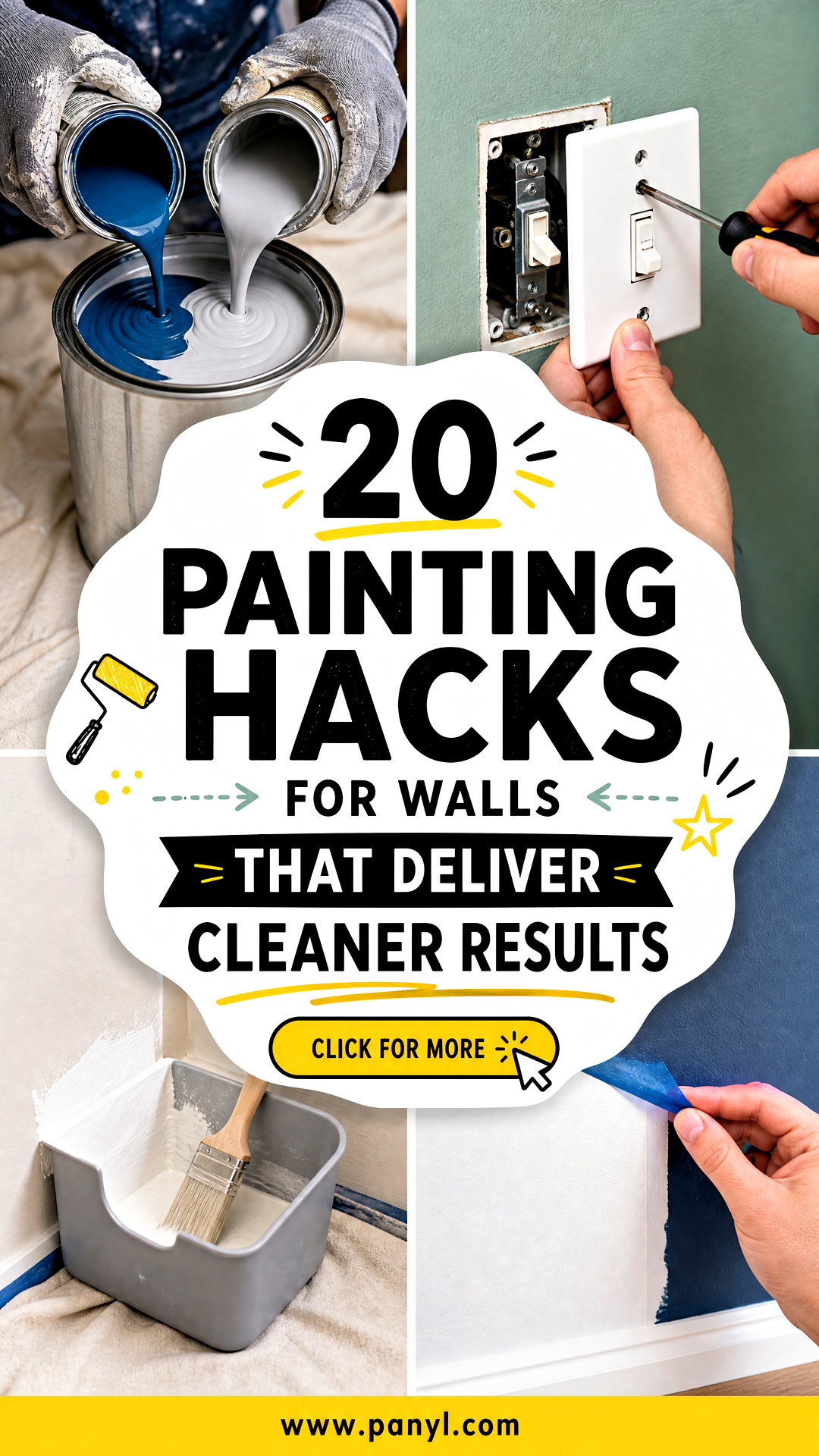 20 Painting Hacks for Walls That Deliver Cleaner Results - 20 Painting Hacks for Walls That Deliver Cleaner Results
