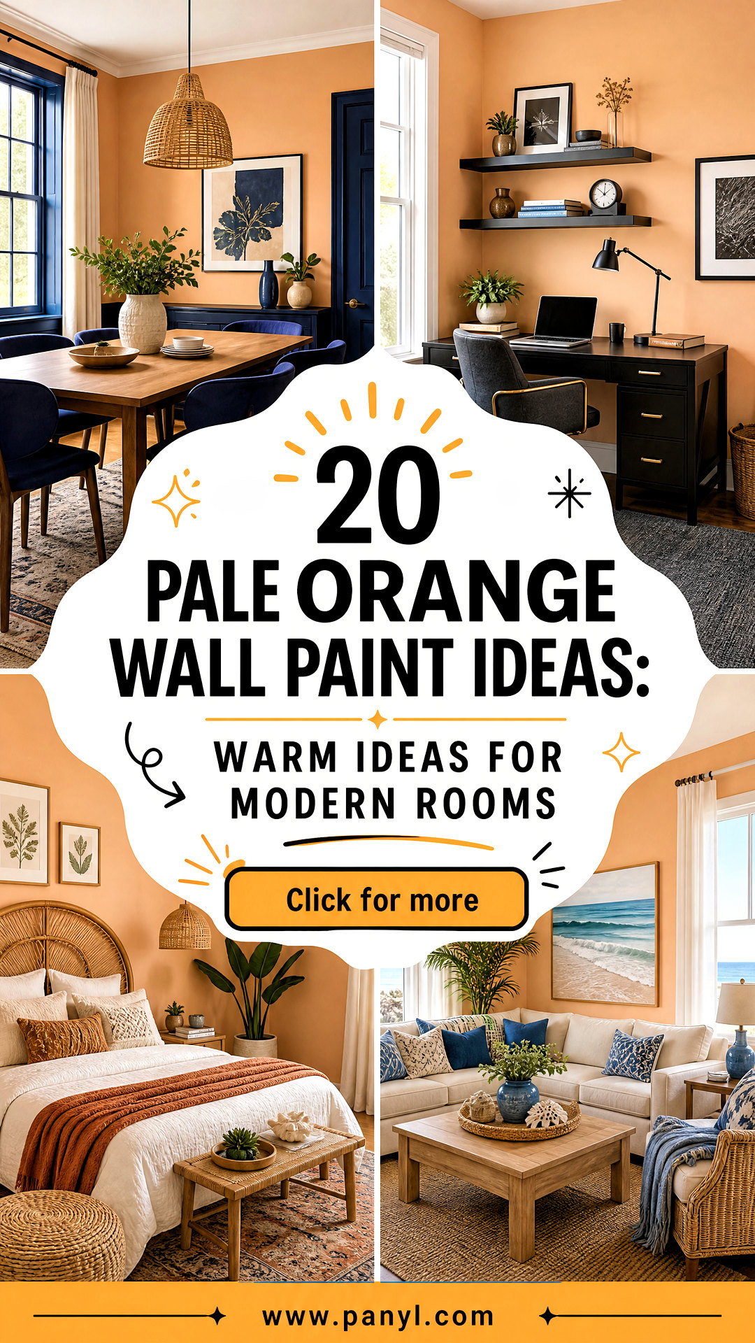 20 Pale Orange Wall Paint Ideas Warm Ideas for Modern Rooms - 20 Pale Orange Wall Paint Ideas: Warm Ideas for Modern Rooms