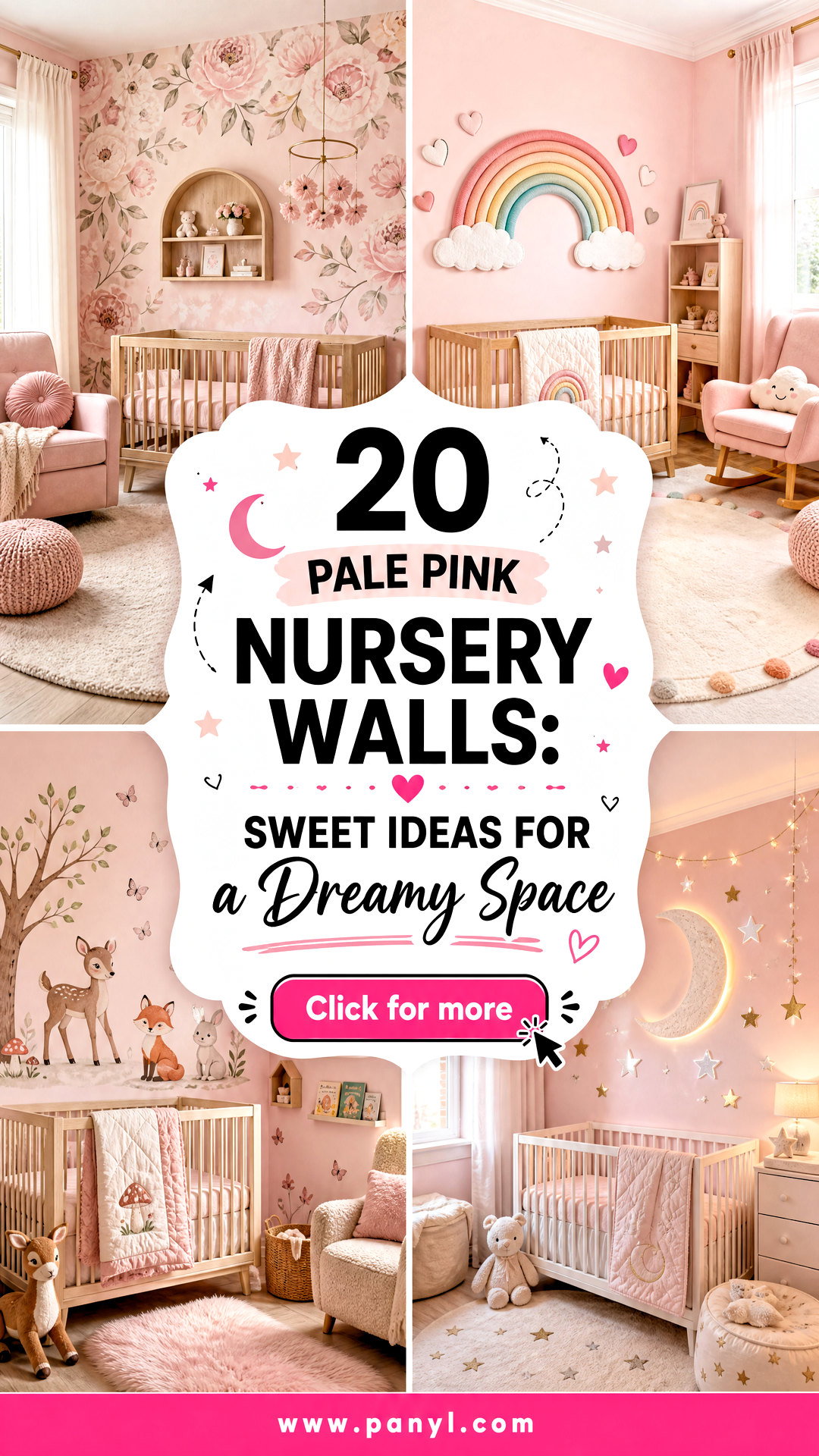 20 Pale Pink Nursery Walls Sweet Ideas for a Dreamy Space - 20 Pale Pink Nursery Walls: Sweet Ideas for a Dreamy Space
