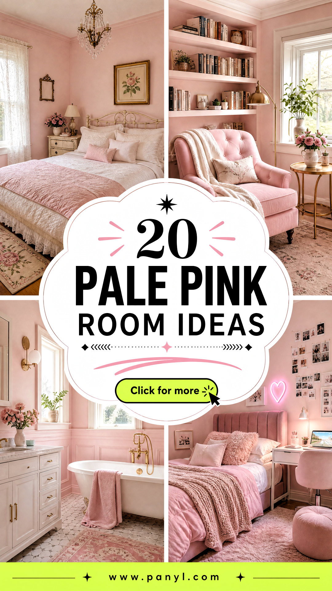 20 Pale Pink Room Ideas for a Dreamy Grown-Up Retreat - 20 Pale Pink Room Ideas for a Dreamy, Grown-Up Retreat