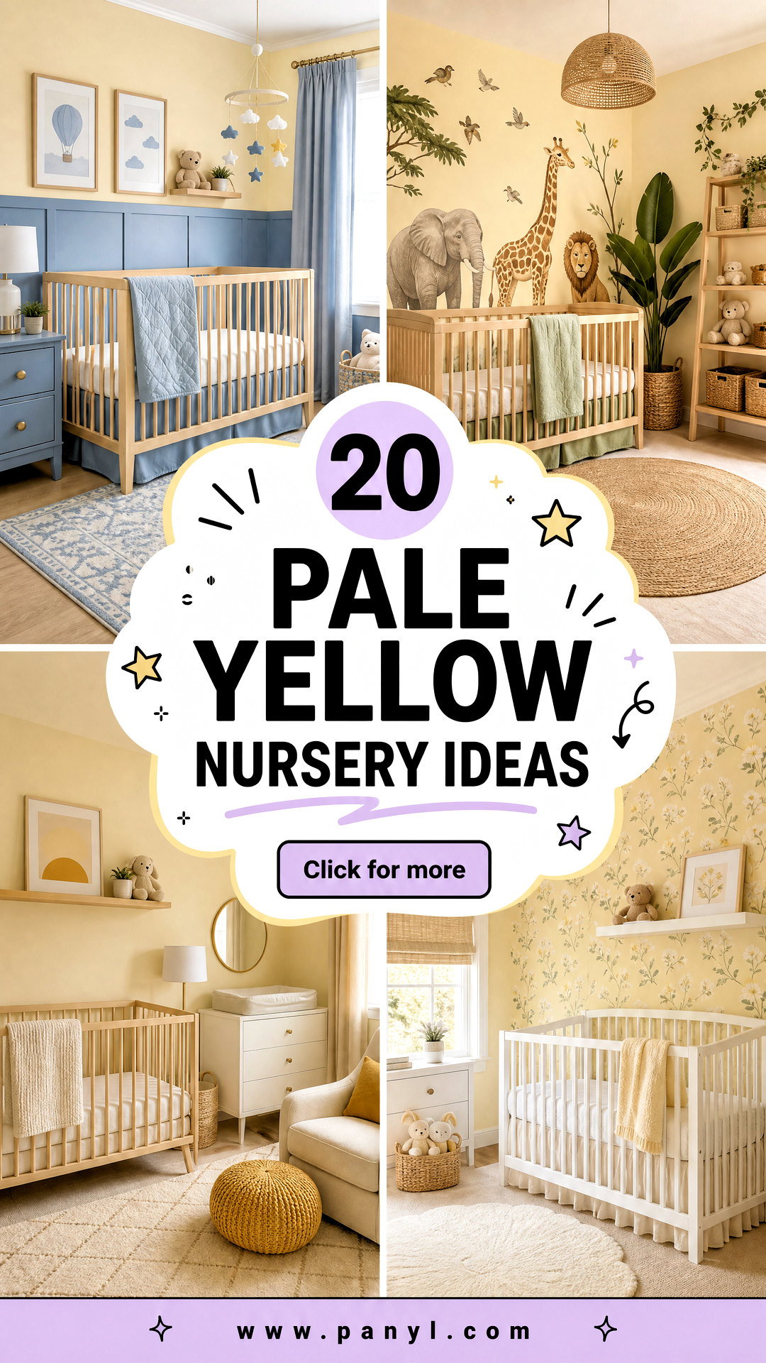 20 Pale Yellow Nursery Ideas for a Sweet Sunny Space - 20 Pale Yellow Nursery Ideas for a Sweet, Sunny Space