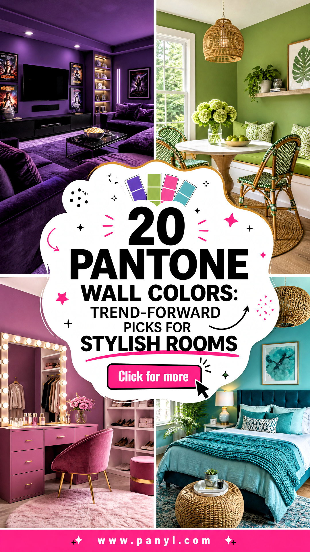 20 Pantone Wall Colors Trend-Forward Picks for Stylish Rooms - 20 Pantone Wall Colors: Trend-Forward Picks for Stylish Rooms