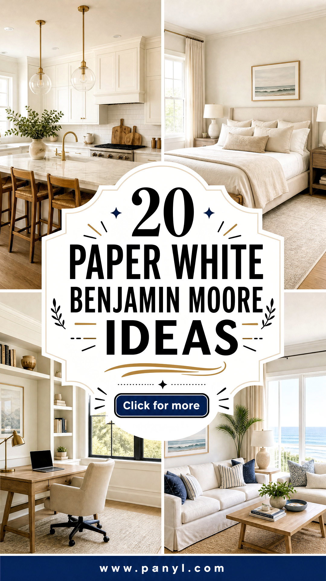 20 Paper White Benjamin Moore Ideas for Warm Timeless Rooms - 20 Paper White Benjamin Moore Ideas for Warm, Timeless Rooms