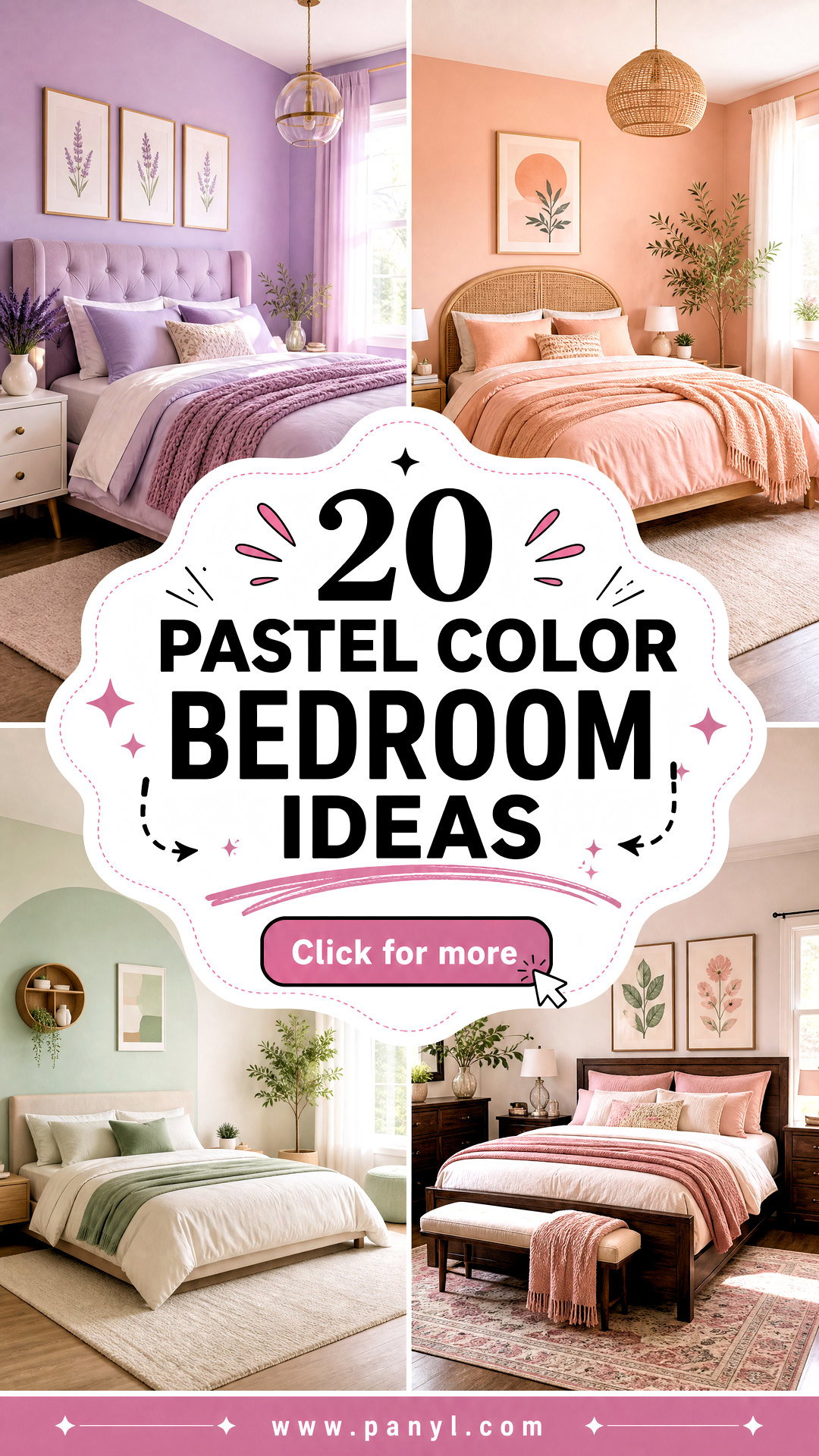20 Pastel Color Bedroom Ideas for a Dreamy Modern Retreat - 20 Pastel Color Bedroom Ideas for a Dreamy Modern Retreat
