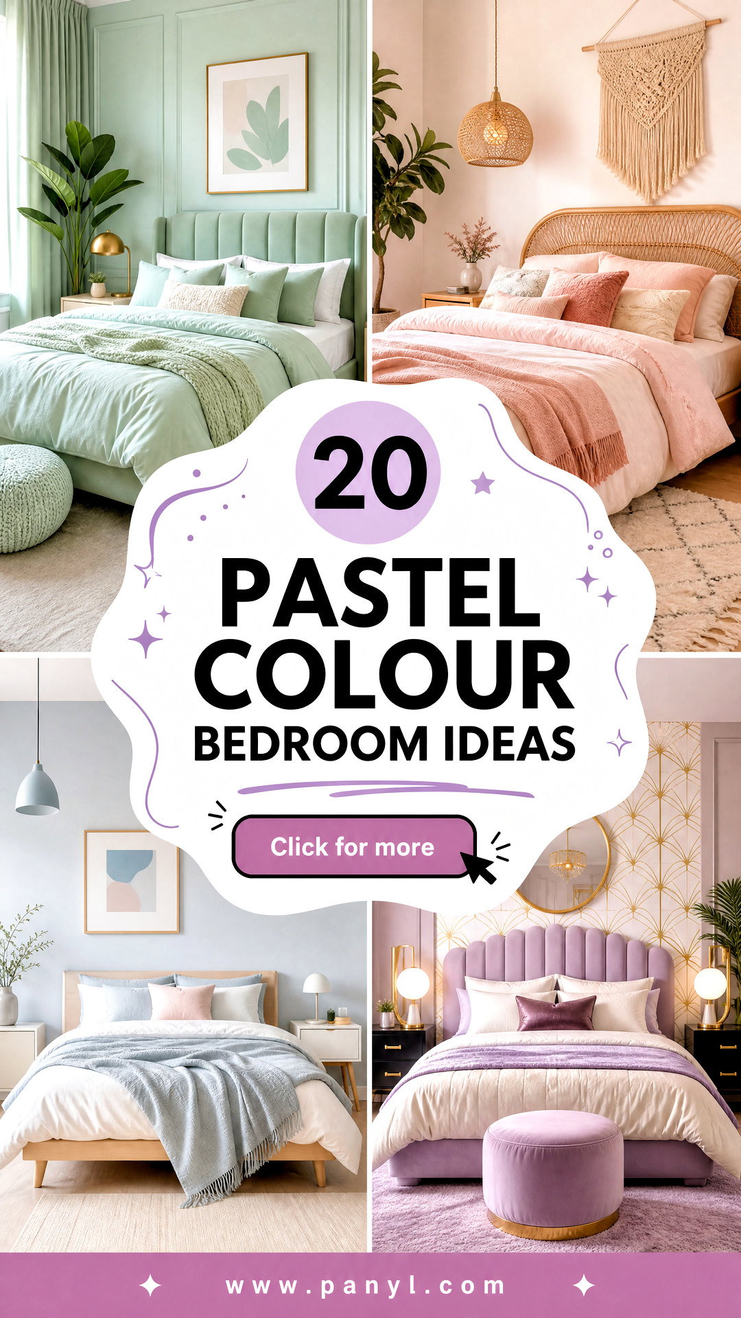 20 Pastel Colour Bedroom Ideas for a Soft Stylish Escape - 20 Pastel Colour Bedroom Ideas for a Soft, Stylish Escape