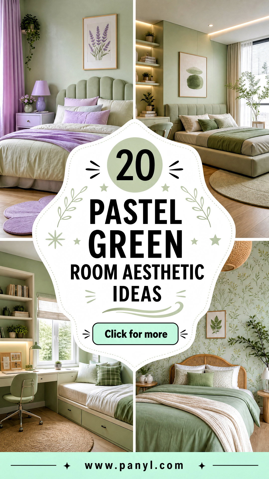 20 Pastel Green Room Aesthetic Ideas for a Calm Retreat - 20 Pastel Green Room Aesthetic Ideas for a Calm Retreat