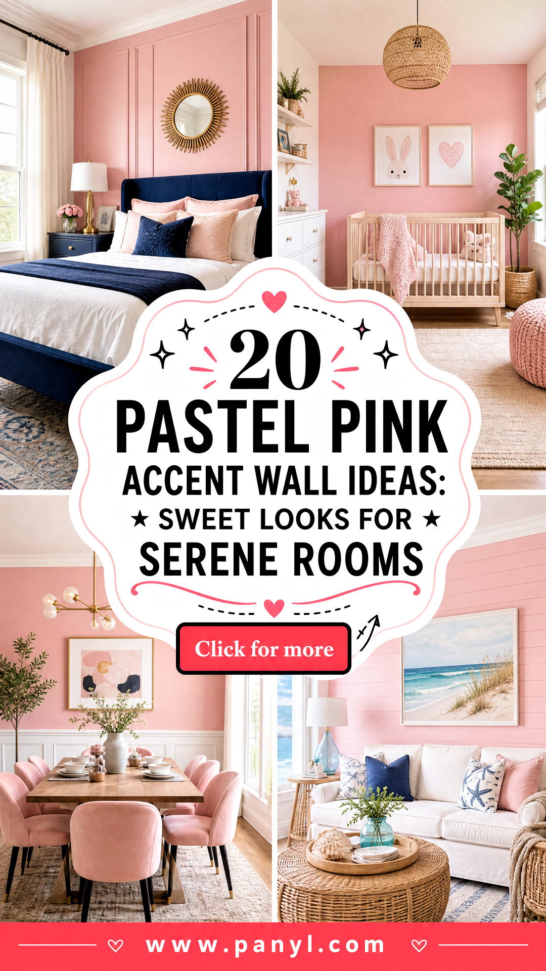20 Pastel Pink Accent Wall Ideas Sweet Looks for Serene Rooms - 20 Pastel Pink Accent Wall Ideas: Sweet Looks for Serene Rooms